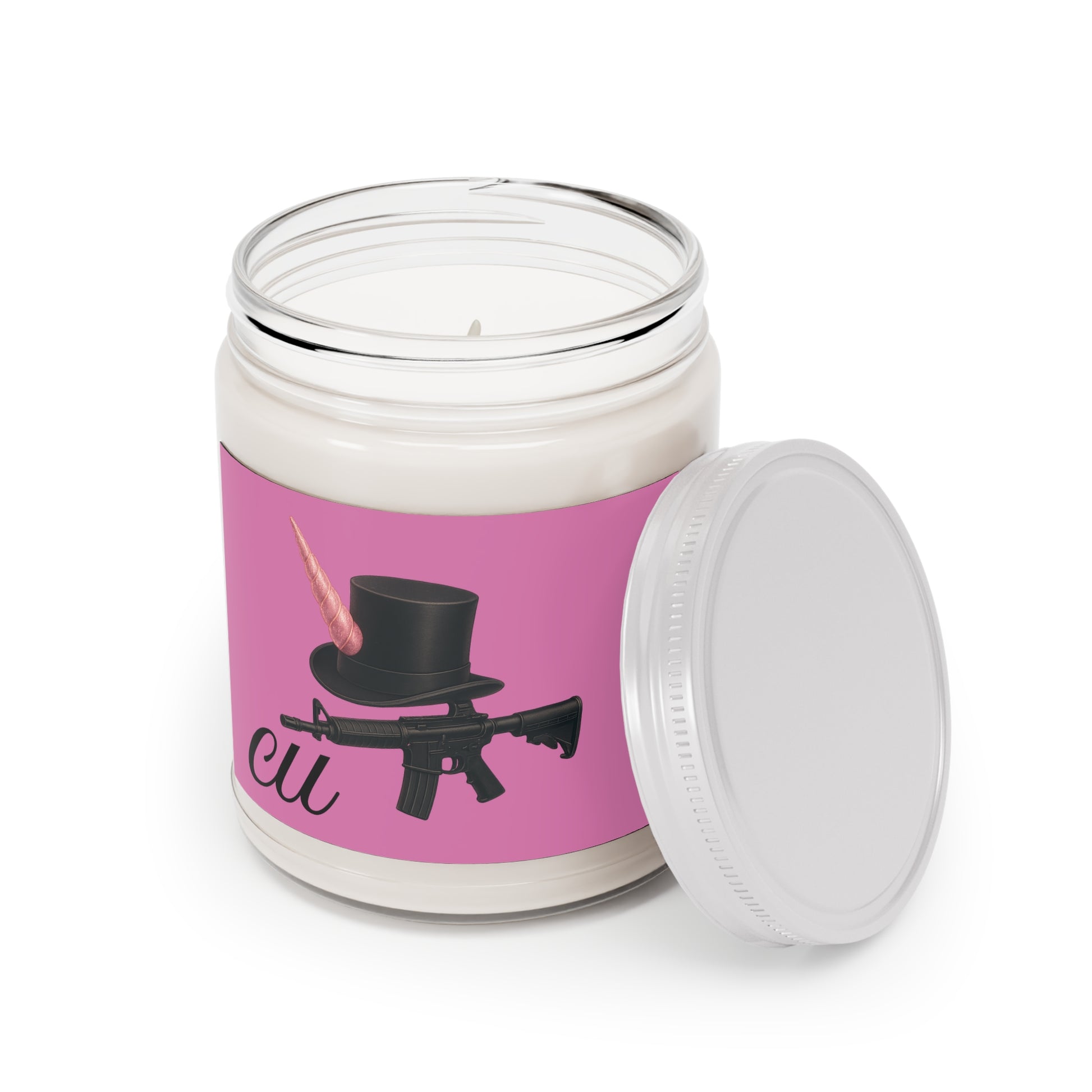 Whimsical Unicorn-Inspired Scented Candle, Fun Home Décor, Gift for Friends, Unique Party Favor, Relaxation and Celebrations