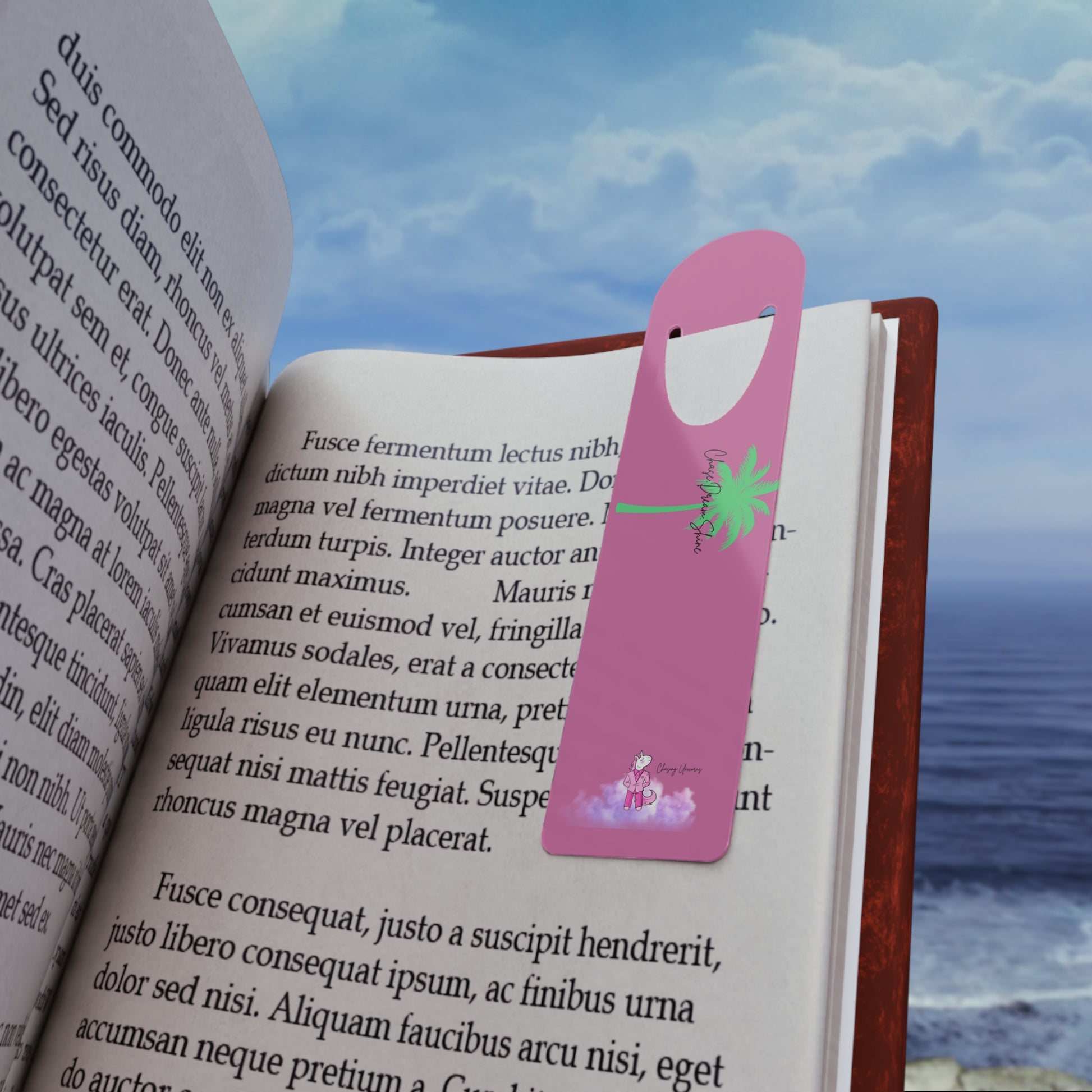 Tropical Palm Bookmark, Reading Accessory, Gift for Book Lovers, Study Essentials, Summer Vibes, Cute Bookmarker