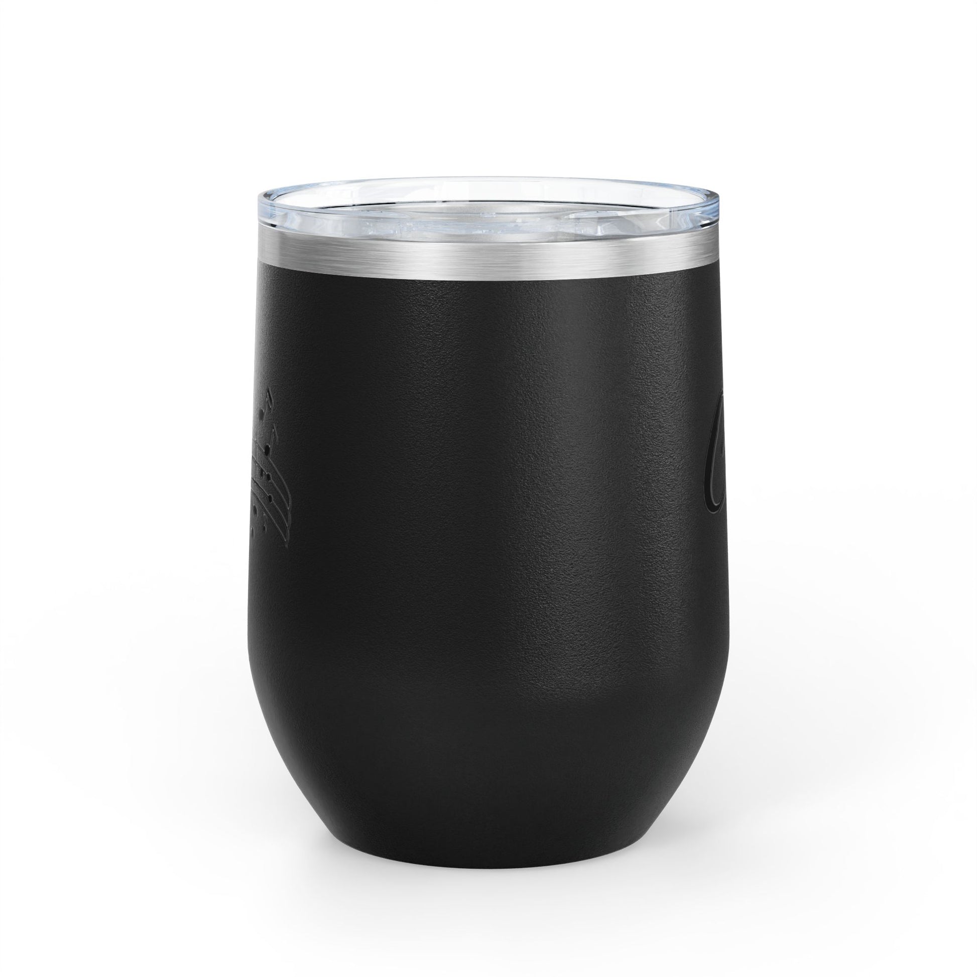 Musical Wine Tumbler, 12oz | Perfect Gift for Music Lovers, Birthday, Concerts, Parties, Home Bar Decor, Stainless Steel
