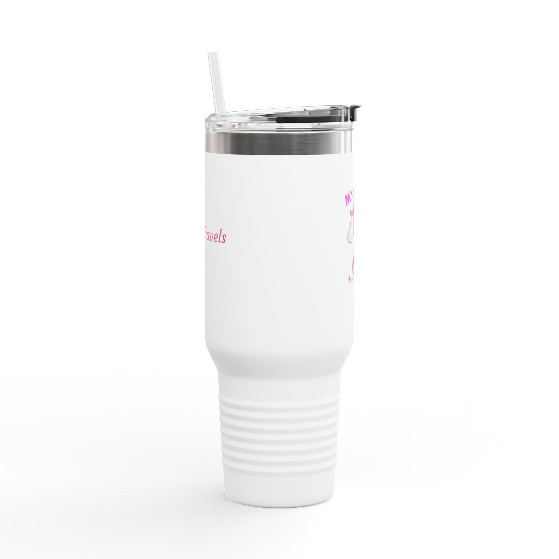 Whimsical Unicorn Insulated Travel Mug | 40oz Tumbler for Adventurers, Perfect Gift for Travelers, Unique Unicorn Mug, Cute Drinkware