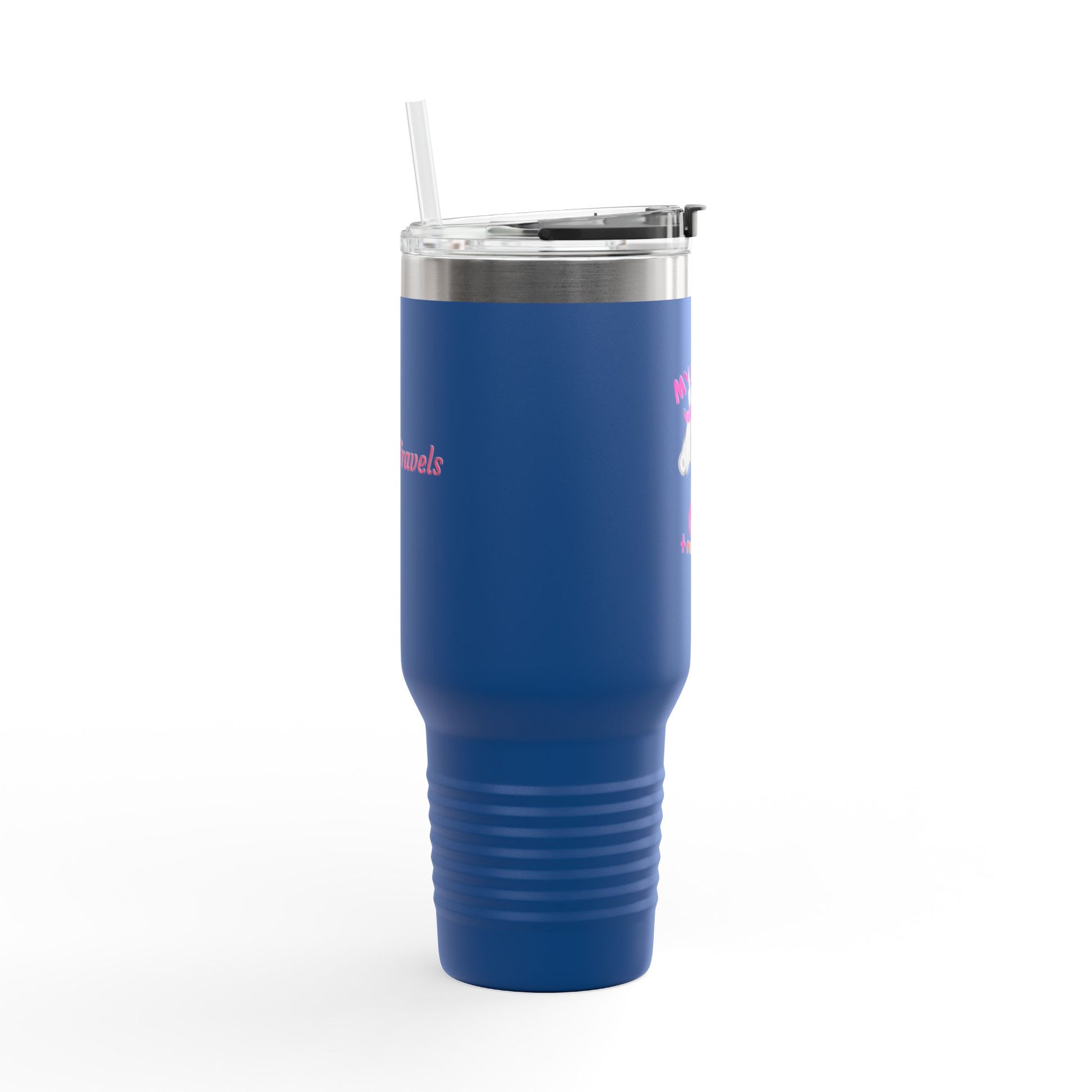 Whimsical Unicorn Insulated Travel Mug | 40oz Tumbler for Adventurers, Perfect Gift for Travelers, Unique Unicorn Mug, Cute Drinkware