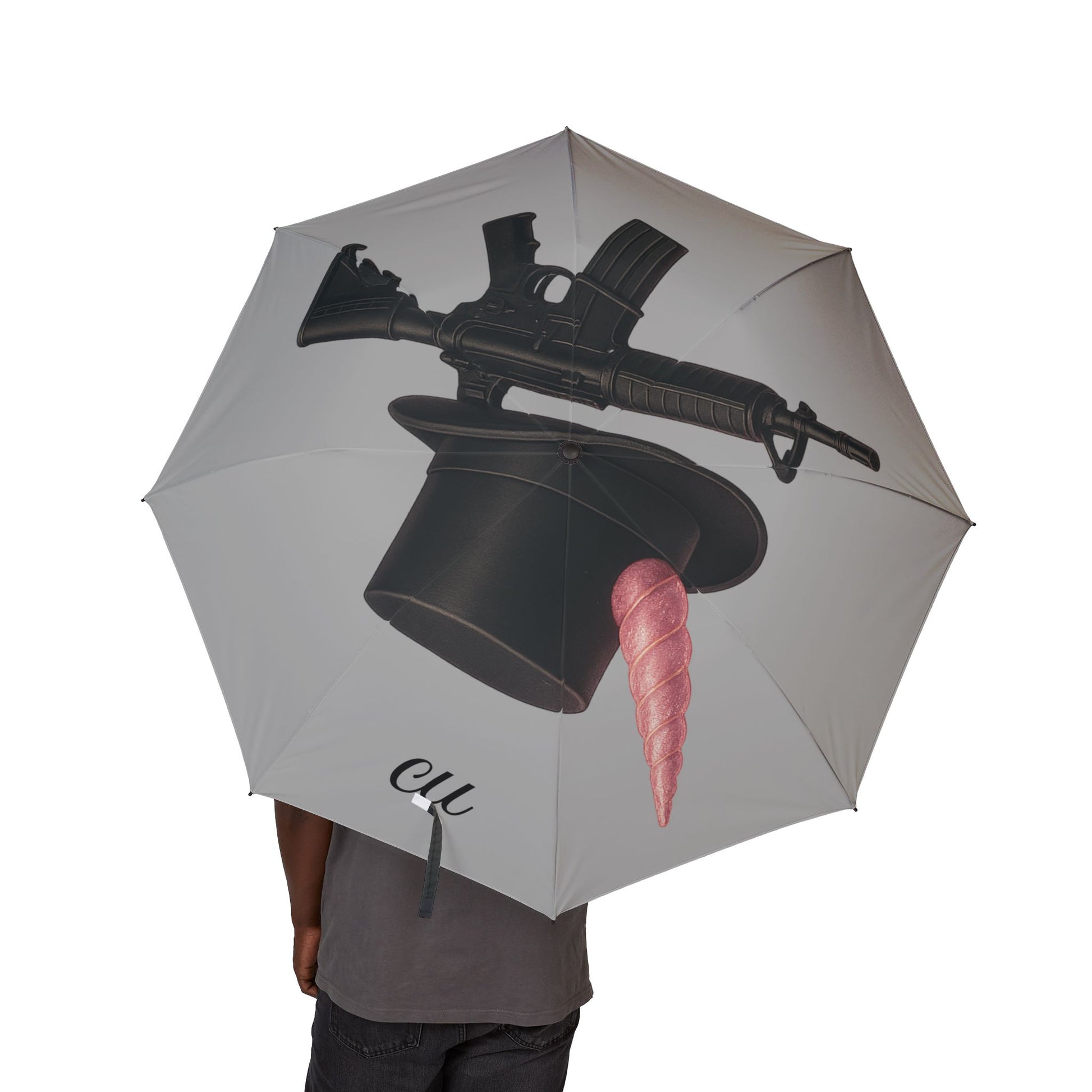 Semi-Automatic Foldable Umbrella