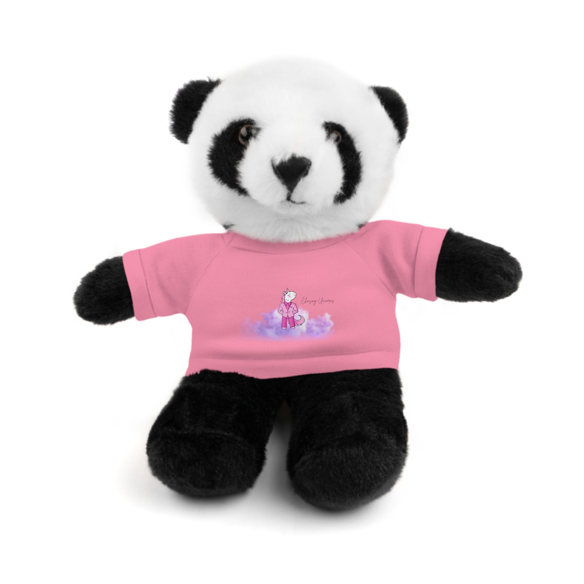 Adorable Stuffed Animals with Tee, Cuddly Bear Toy, Customizable Plush Toy, Fun Gift for Kids, Birthday Gift, Baby Shower Gift, Keepsake