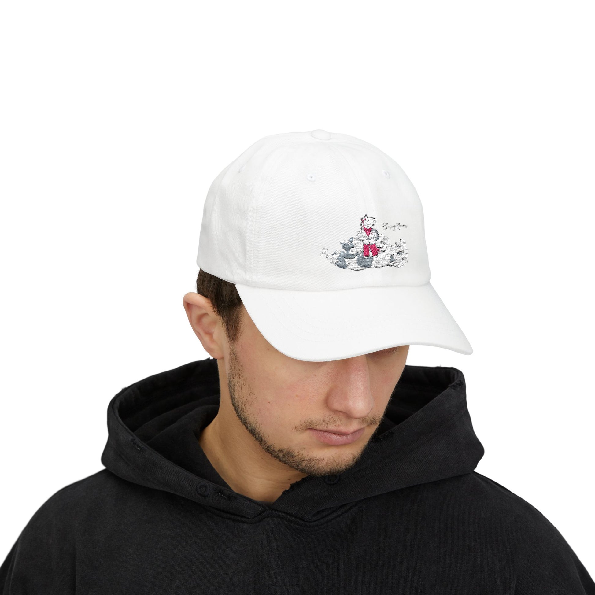 Charming Classic Dad Cap with Cute Animal Design, Adjustable Hat for Gift Giving, Summer Fashion, Casual Outfit, Outdoor Activities