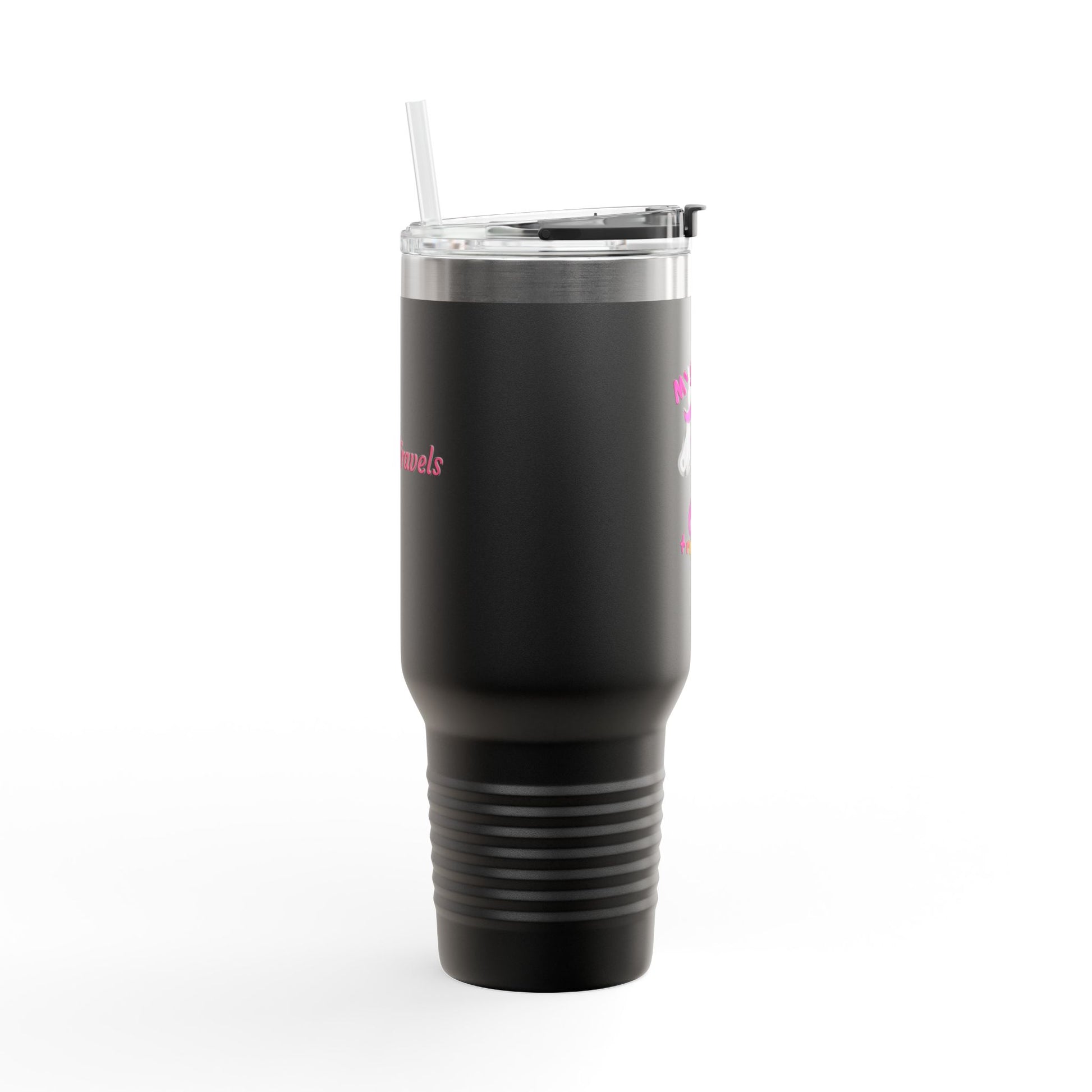 Whimsical Unicorn Insulated Travel Mug | 40oz Tumbler for Adventurers, Perfect Gift for Travelers, Unique Unicorn Mug, Cute Drinkware