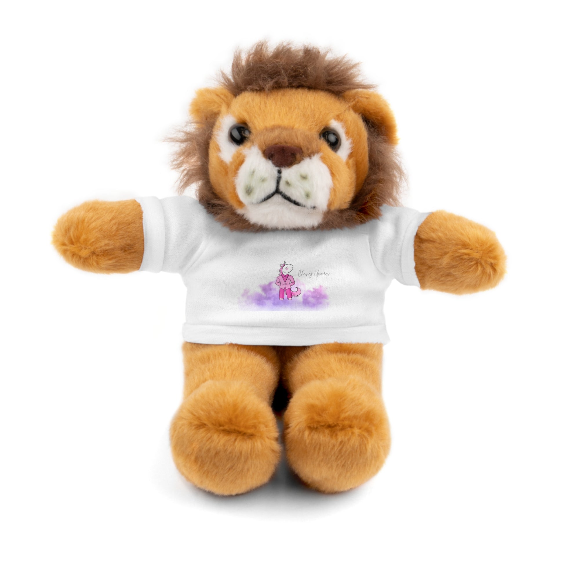 Adorable Stuffed Animals with Tee, Cuddly Bear Toy, Customizable Plush Toy, Fun Gift for Kids, Birthday Gift, Baby Shower Gift, Keepsake