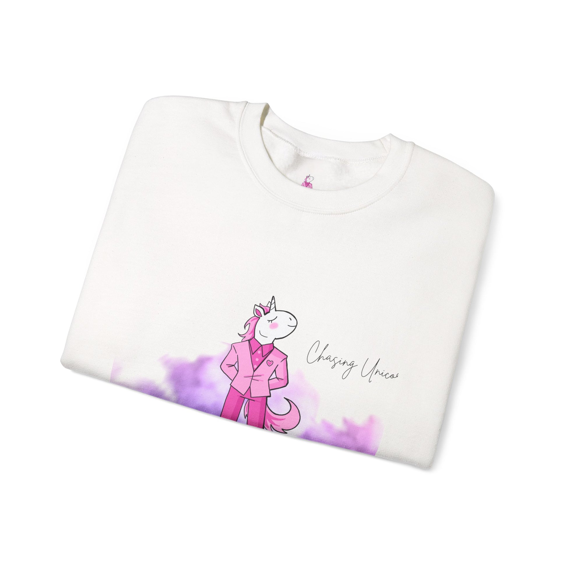 Whimsical Crewneck Sweatshirt, Cute Animal Art Sweatshirt, Cozy Pullover, Gift for Her, Tropical Vibes Casual Wear