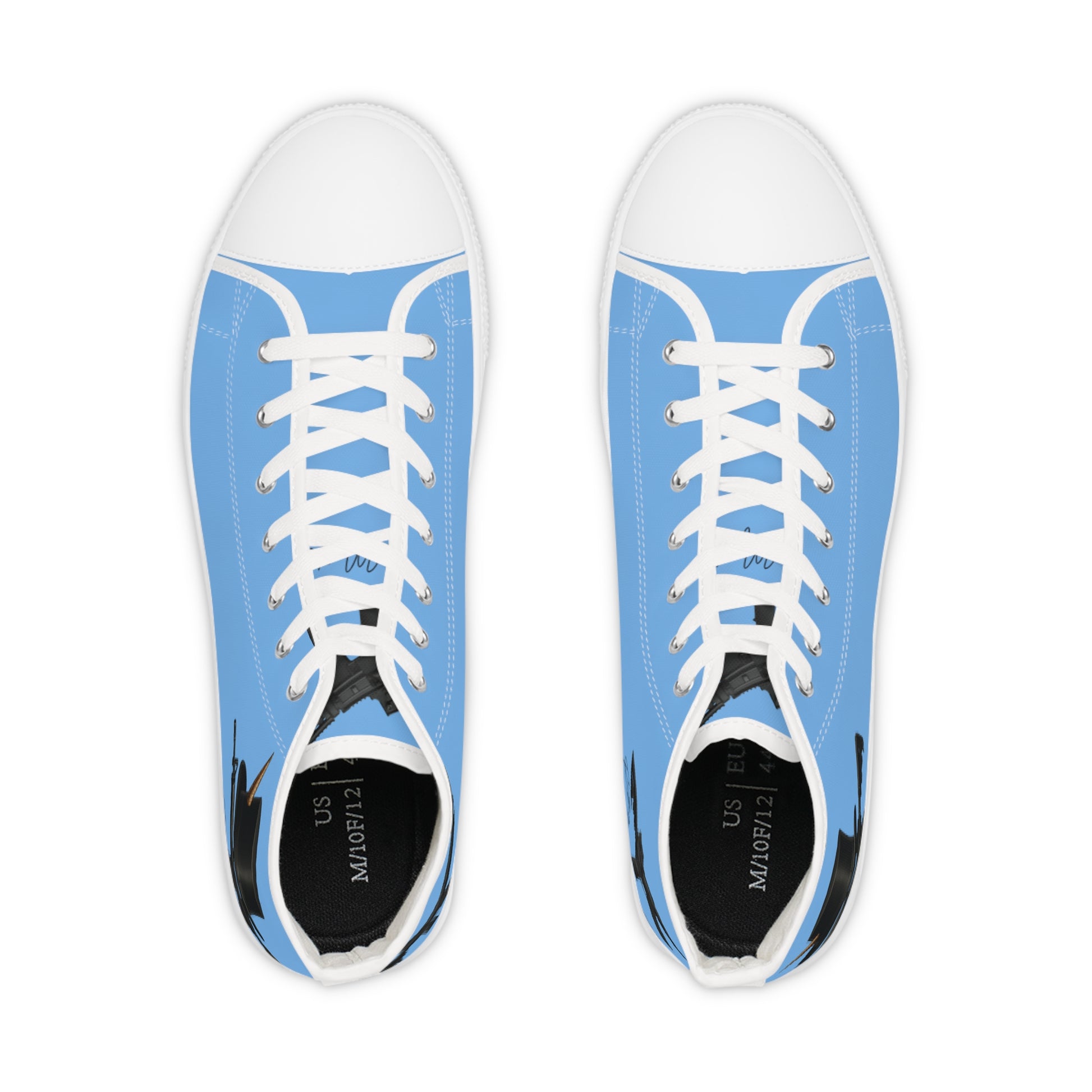 Men's High Top Sneakers - Casual Cool Kicks for Everyday Style, Trendy Footwear, Skate Shoes, Streetwear Essentials, Gift for Him