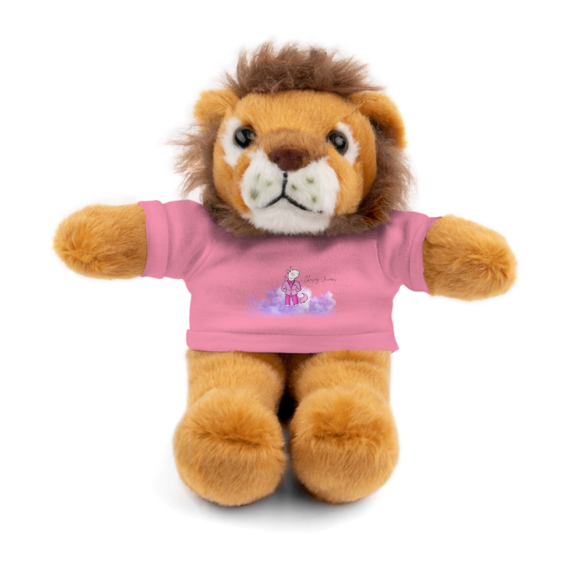 Adorable Stuffed Animals with Tee, Cuddly Bear Toy, Customizable Plush Toy, Fun Gift for Kids, Birthday Gift, Baby Shower Gift, Keepsake