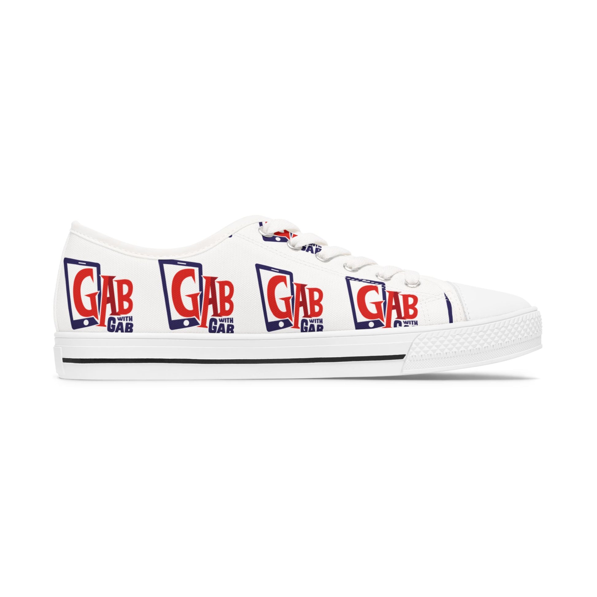 Custom Women's Low Top Sneakers - Trendy Casual Footwear, Stylish Sneakers, Personalized Skate Shoes, Unique Gifts, Everyday Comfort