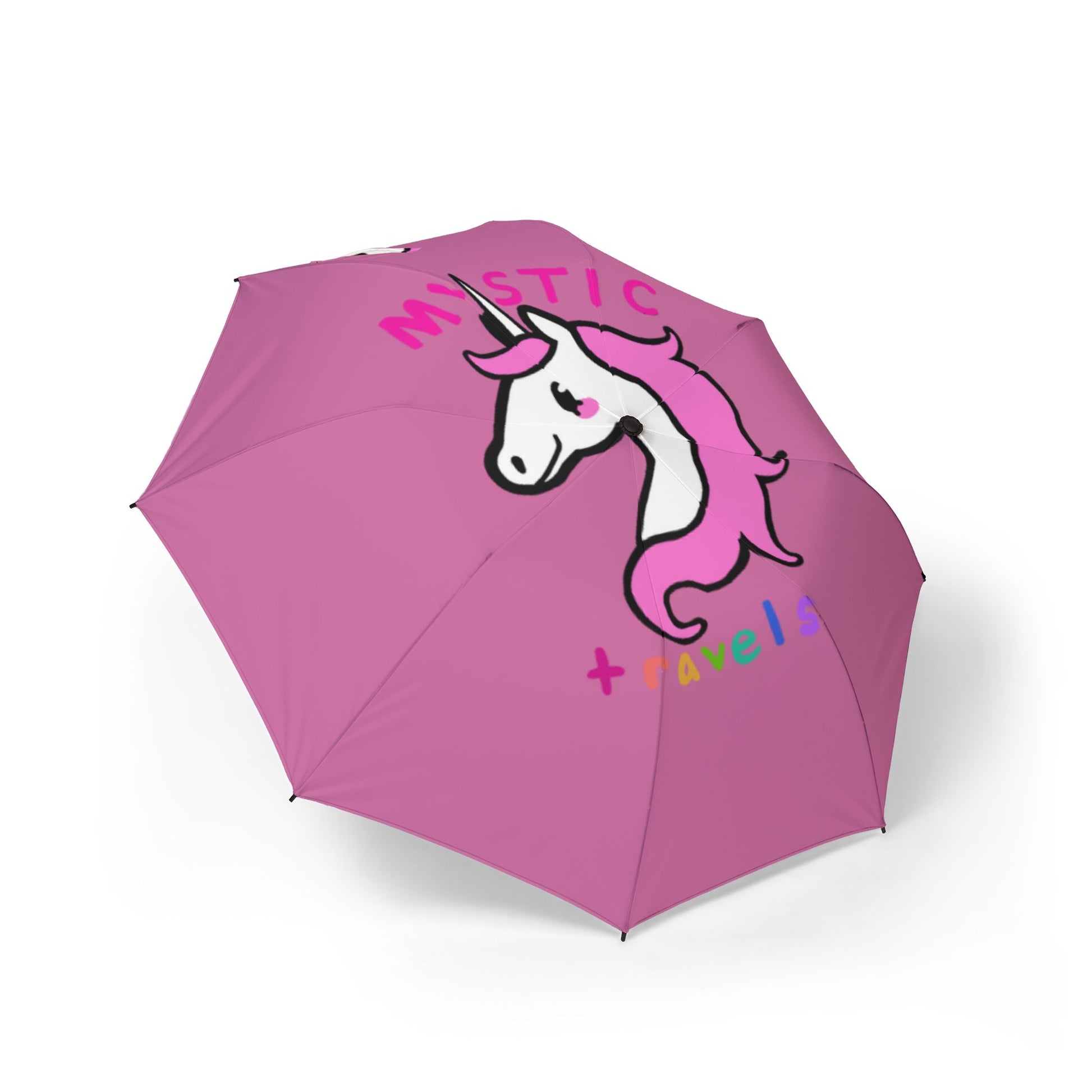 Magical Unicorn Umbrella, Cute Gift for Unicorn Lovers, Fantasy Novelty Umbrella, Kids Rain Gear, Fun Outdoor Accessory