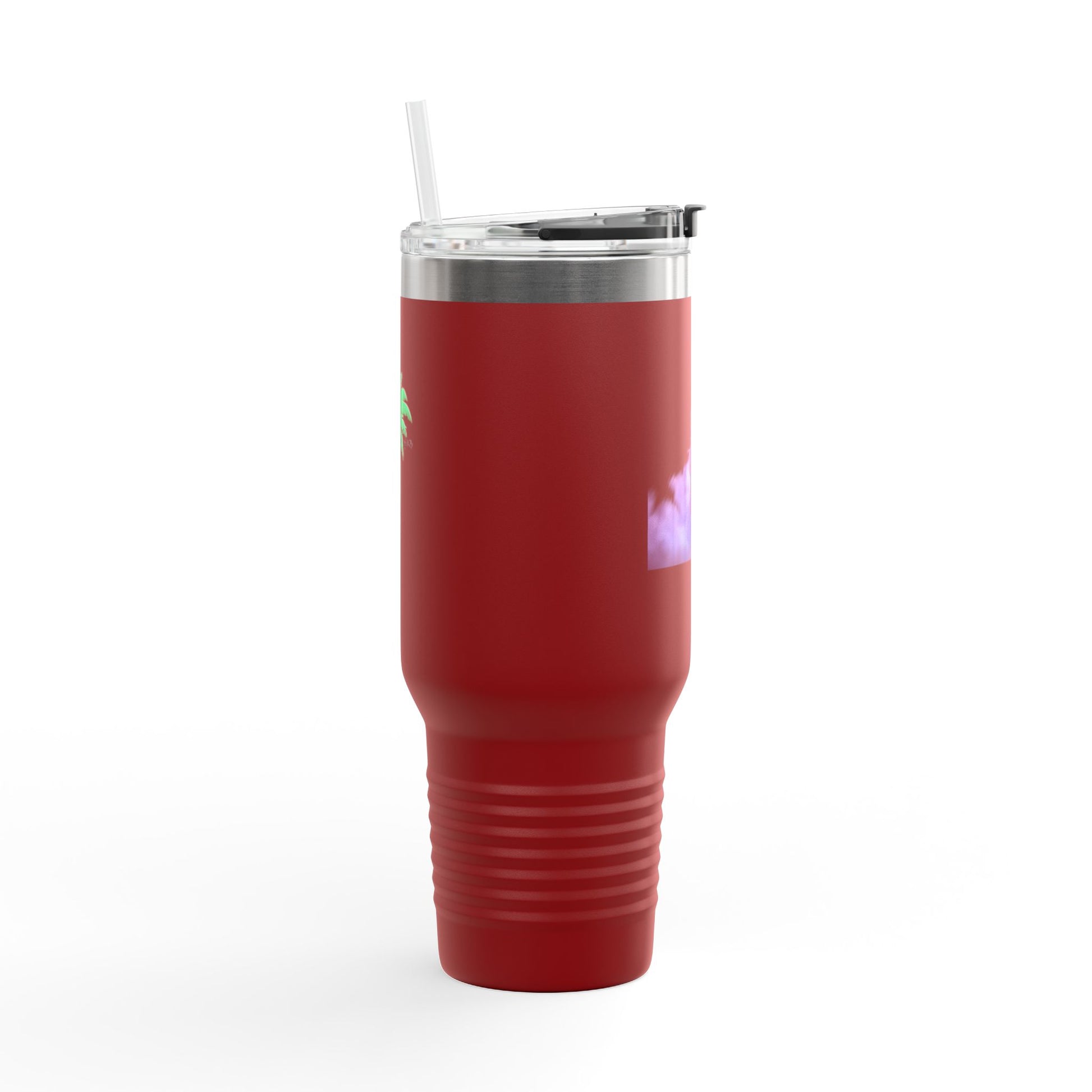 Charming Insulated Travel Mug, 40oz – Perfect for Coffee Lovers, Road Trips, Travel, Gift for Friends, Stylish Drinkware