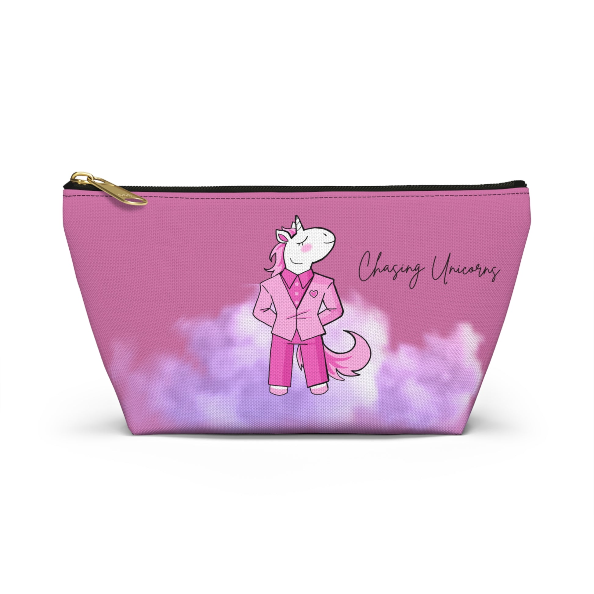 Chic Accessory Pouch, Trendy Makeup Bag, Travel Organizer, Cute Gift for Her, Fun Unicorn Design, Beach Vibe Essentials