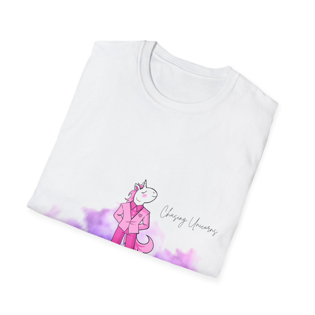 Unisex Softstyle T-Shirt with Playful Unicorn and Palm Tree Design, Casual Wear, Gift for Unicorn Lovers, Birthday Tee, Summer Vibes, [...]