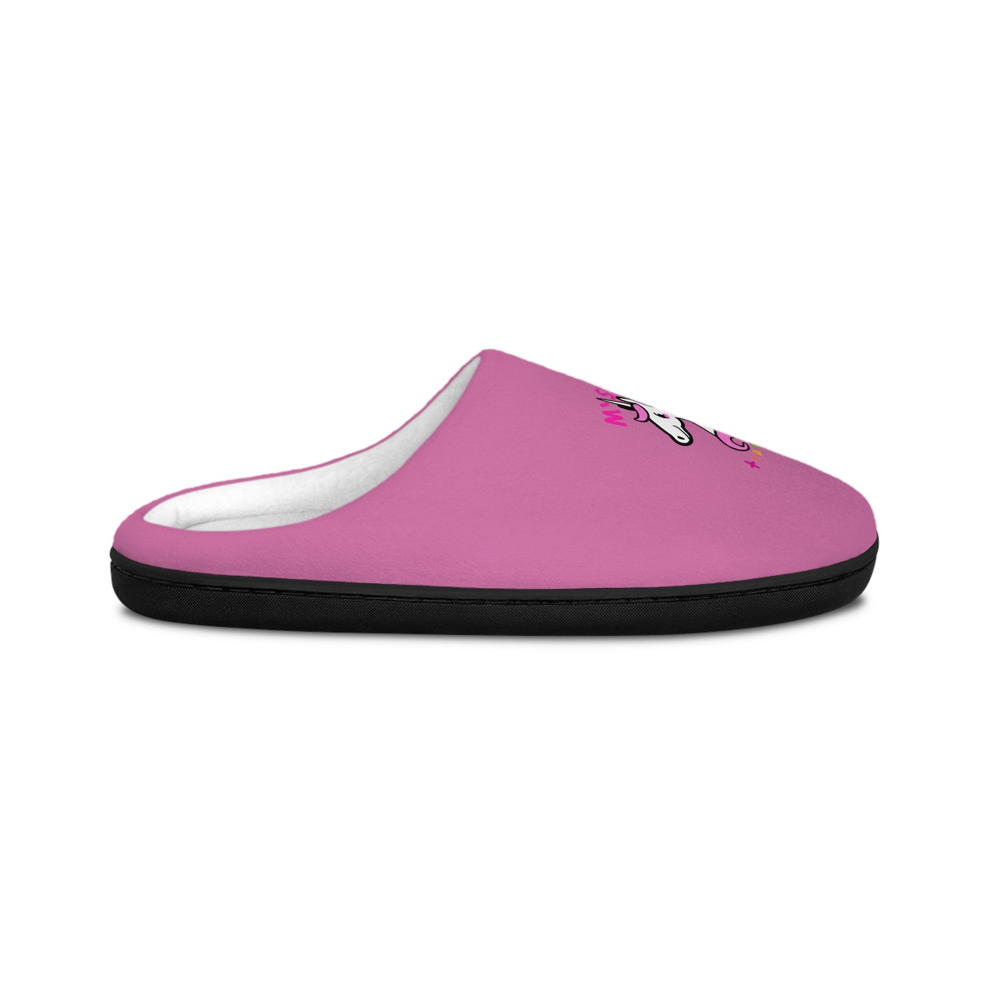 Cozy Unicorn Slippers for Women, Cute Pink Slippers, Indoor Footwear, Gift for Her, Relaxing Home Essentials