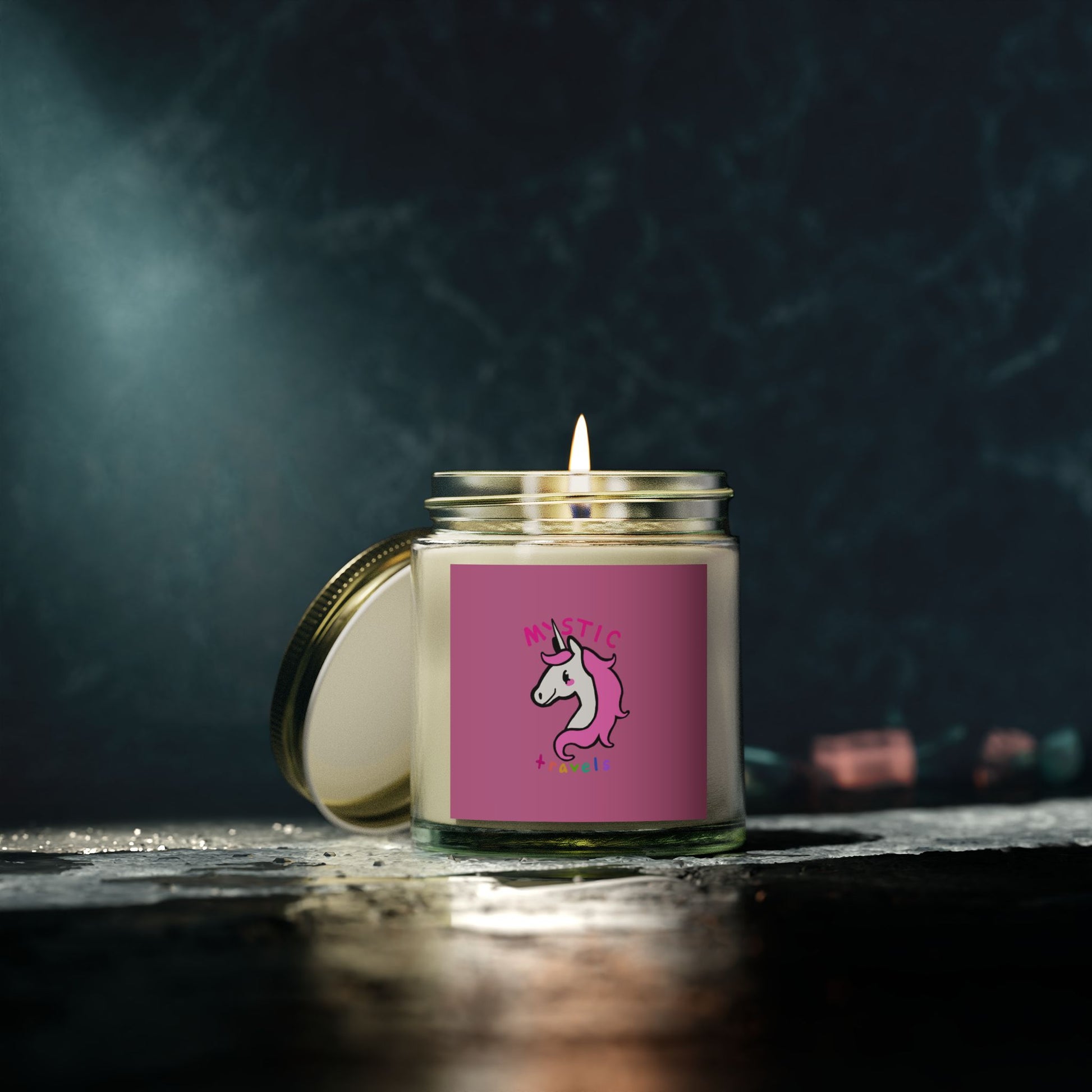 Mystic Unicorn Scented Candles | Coconut Apricot Wax | Magical Home Decor, Relaxation Gifts, Birthday Party Favors, Cozy Nights, [...]