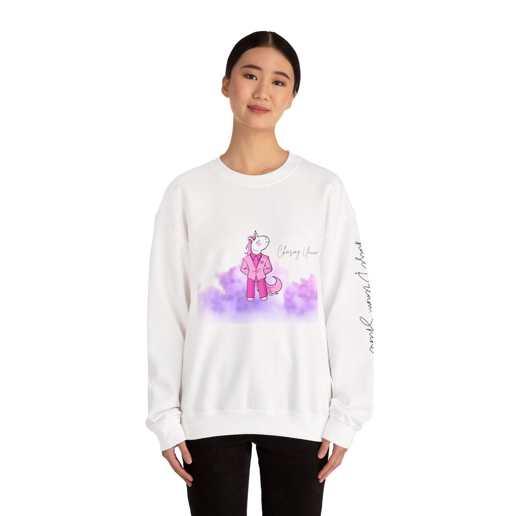 Whimsical Crewneck Sweatshirt, Cute Animal Art Sweatshirt, Cozy Pullover, Gift for Her, Tropical Vibes Casual Wear