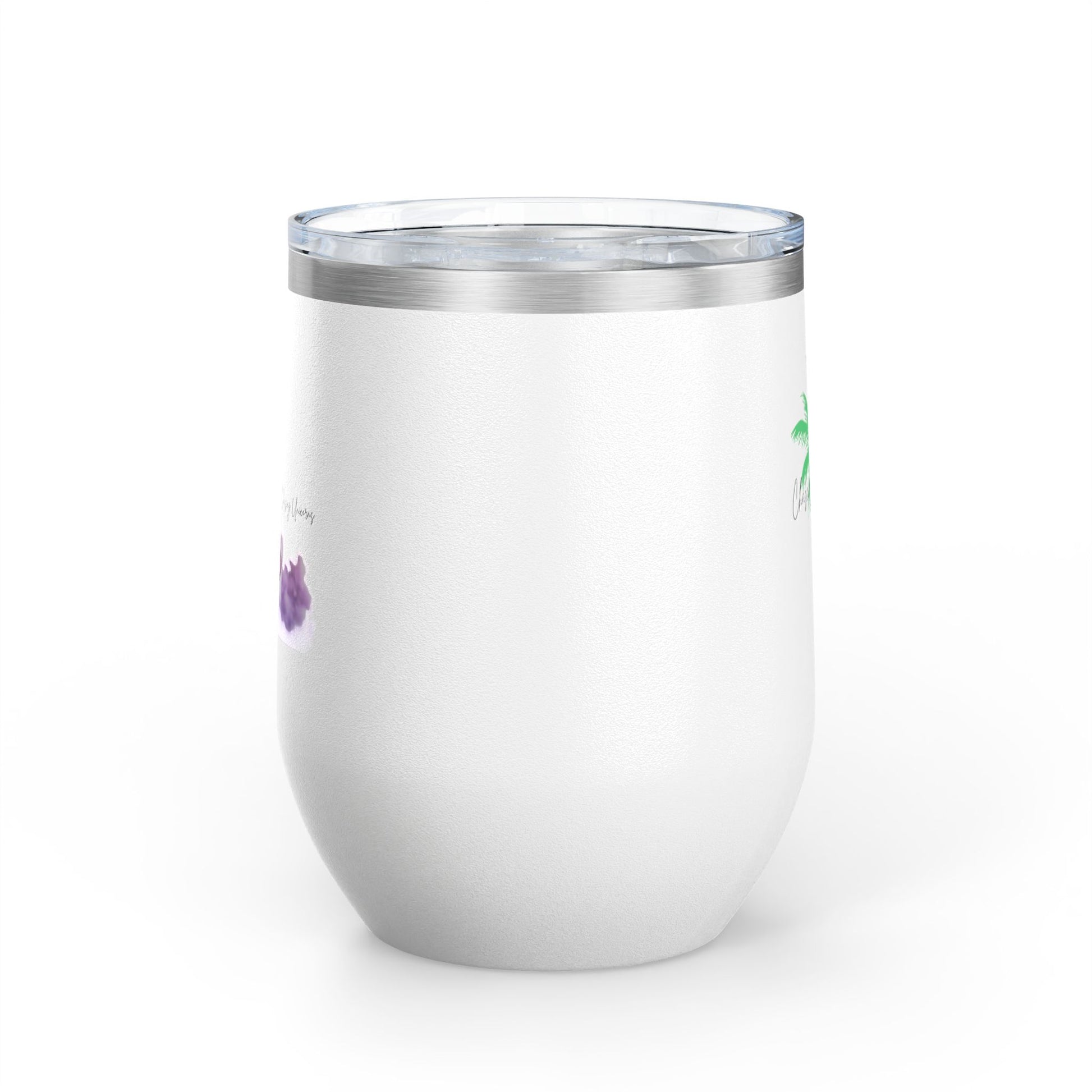 Charming Unicorn Wine Tumbler | Cute Gift for Wine Lovers, Birthday, Bachelorette, Unicorn Theme, 12oz Insulated Drinkware
