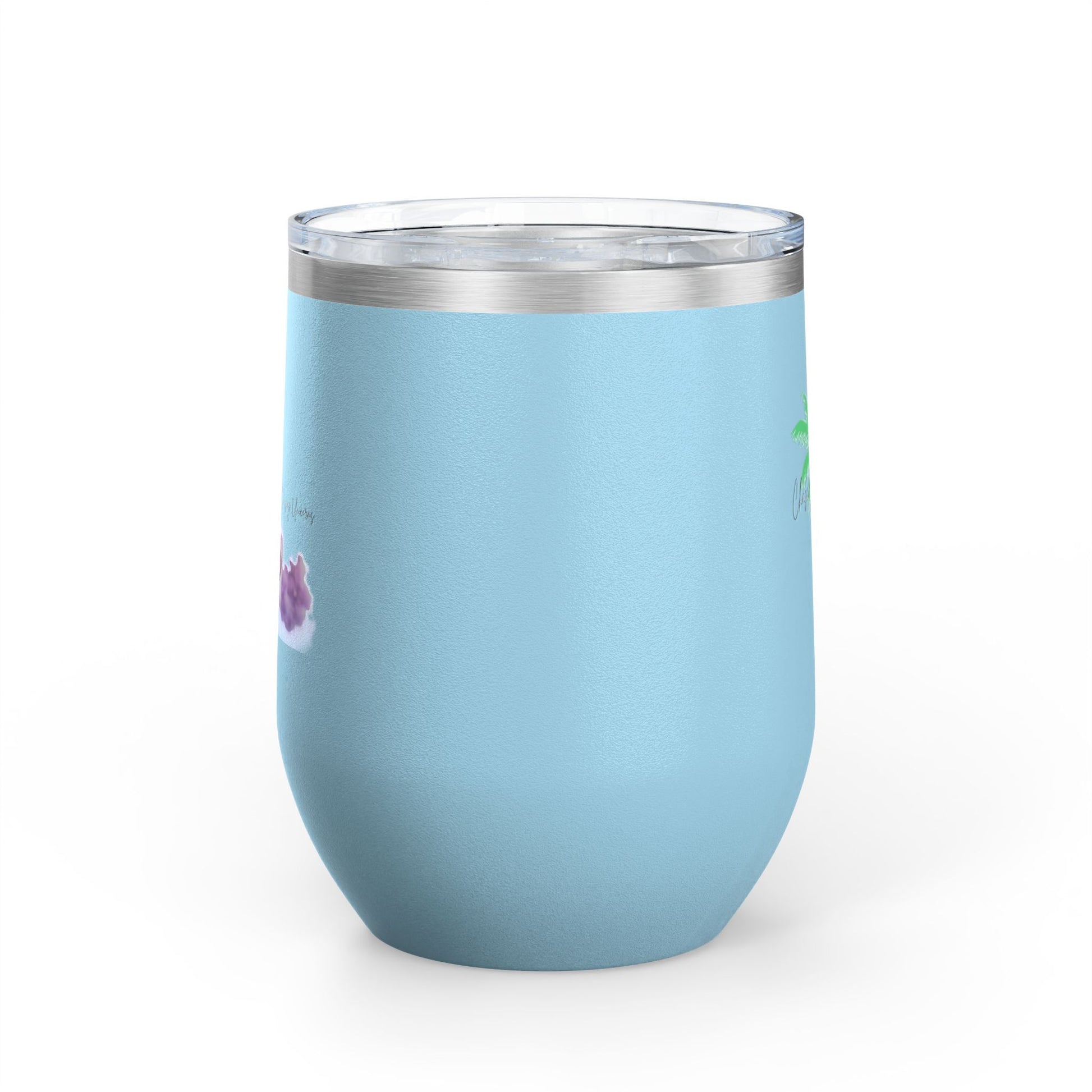 Charming Unicorn Wine Tumbler | Cute Gift for Wine Lovers, Birthday, Bachelorette, Unicorn Theme, 12oz Insulated Drinkware