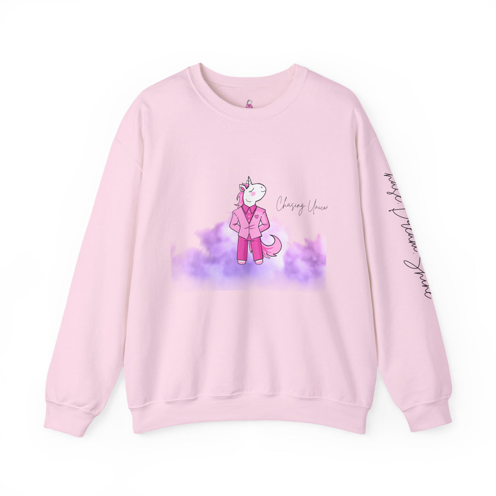 Whimsical Crewneck Sweatshirt, Cute Animal Art Sweatshirt, Cozy Pullover, Gift for Her, Tropical Vibes Casual Wear
