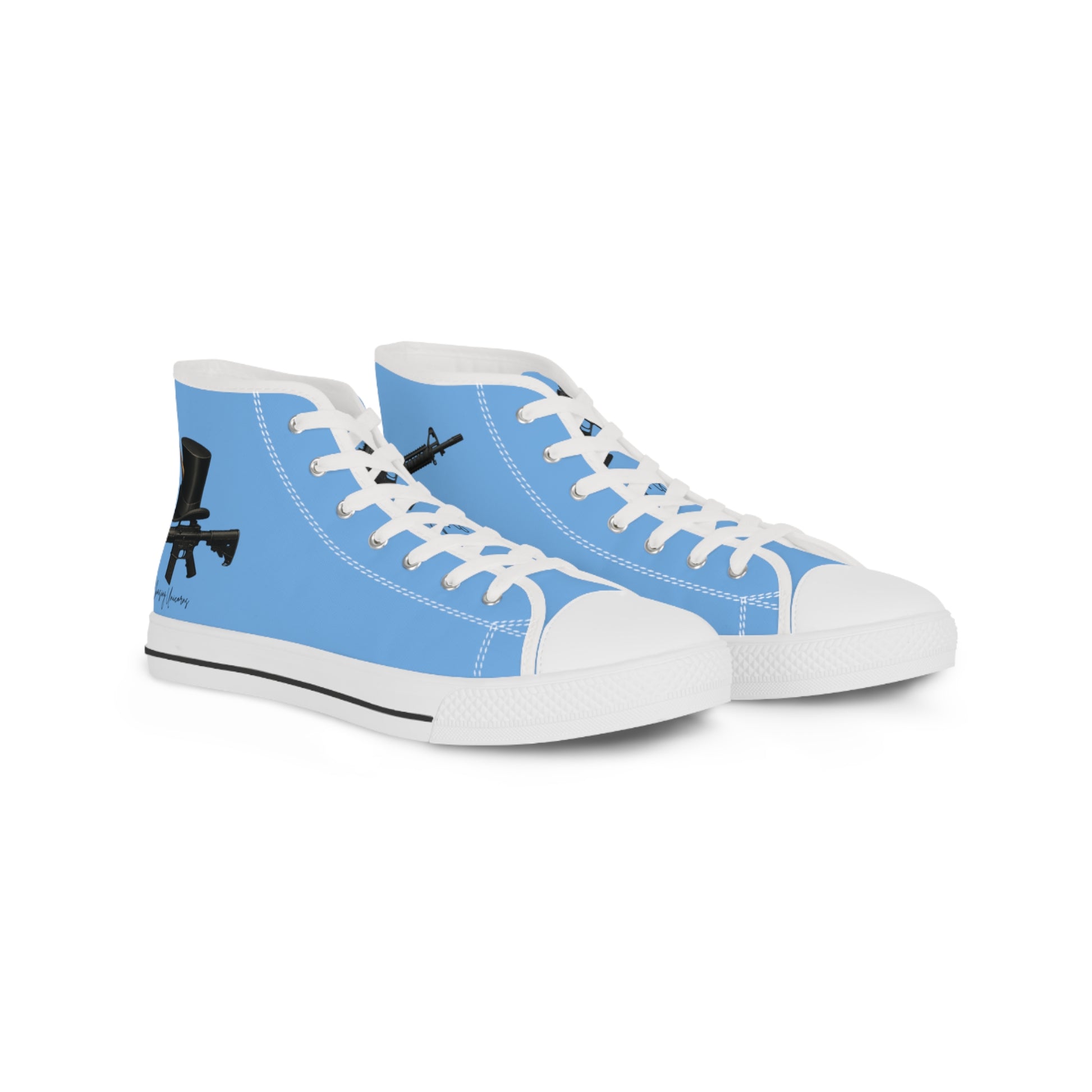 Men's High Top Sneakers - Casual Cool Kicks for Everyday Style, Trendy Footwear, Skate Shoes, Streetwear Essentials, Gift for Him