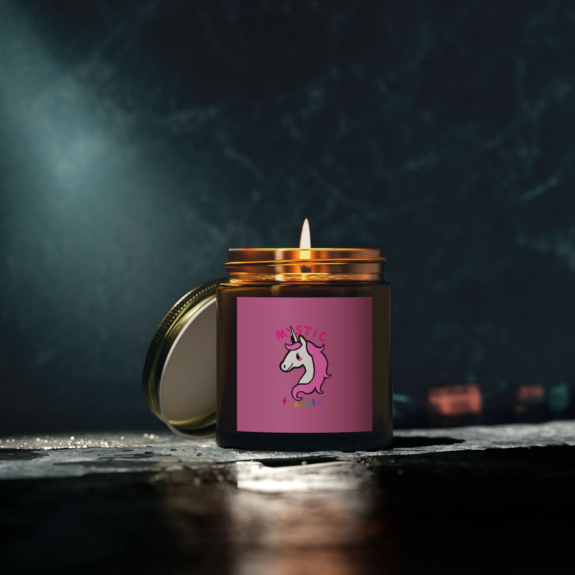 Mystic Unicorn Scented Candles | Coconut Apricot Wax | Magical Home Decor, Relaxation Gifts, Birthday Party Favors, Cozy Nights, [...]