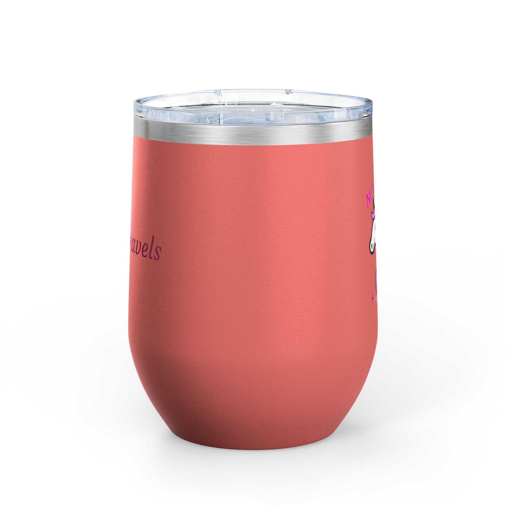 Mystic Unicorn Wine Tumbler, Magical Drinkware for Celebration, Cute Gift for Wine Lovers, Adventure Companion, Unique Party Favor