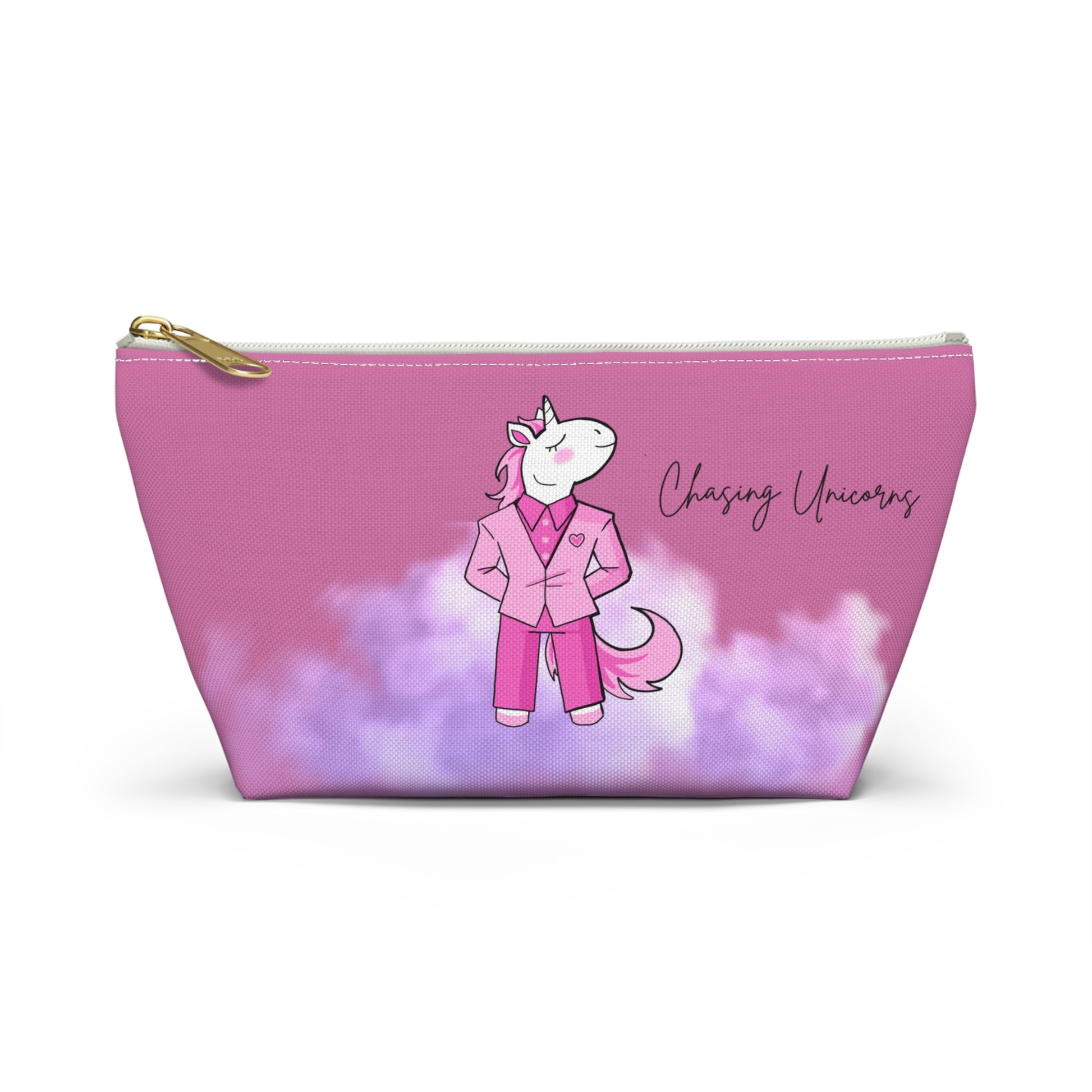 Chic Accessory Pouch, Trendy Makeup Bag, Travel Organizer, Cute Gift for Her, Fun Unicorn Design, Beach Vibe Essentials