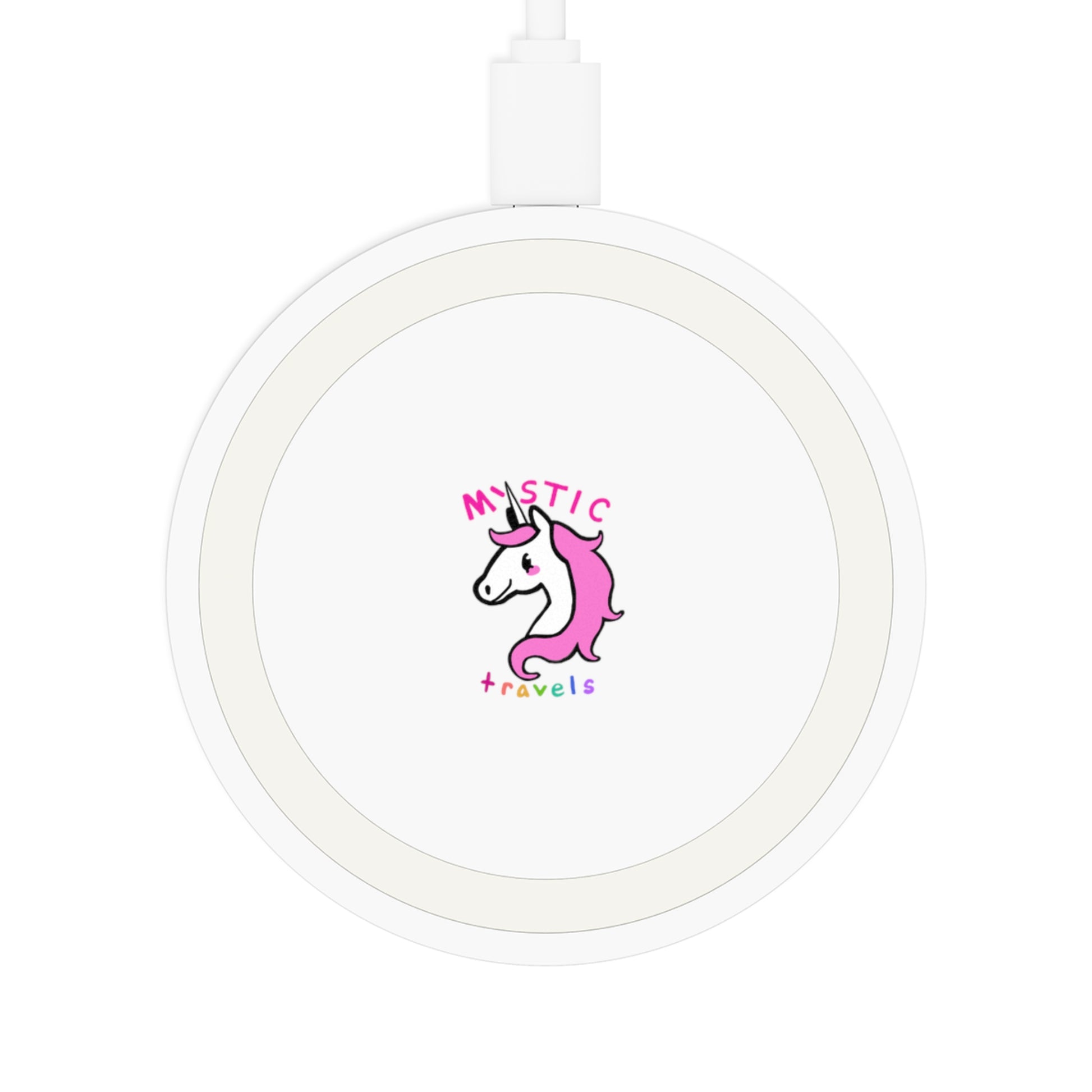 Unicorn Wireless Charging Pad, Whimsical Phone Charger, Cute Tech Accessory, Mystic Travels Decor, Gift for Unicorn Lovers, Fun Office [...]
