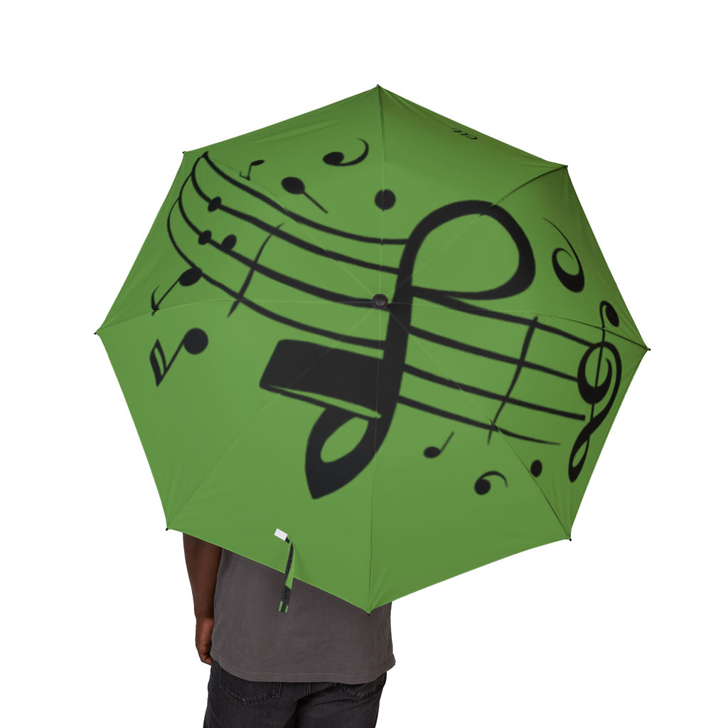 Musical Notes Umbrella - Foldable, Compact, Wind-Resistant Design, Perfect for Music Lovers, Ideal for Gifting on Birthdays, [...]