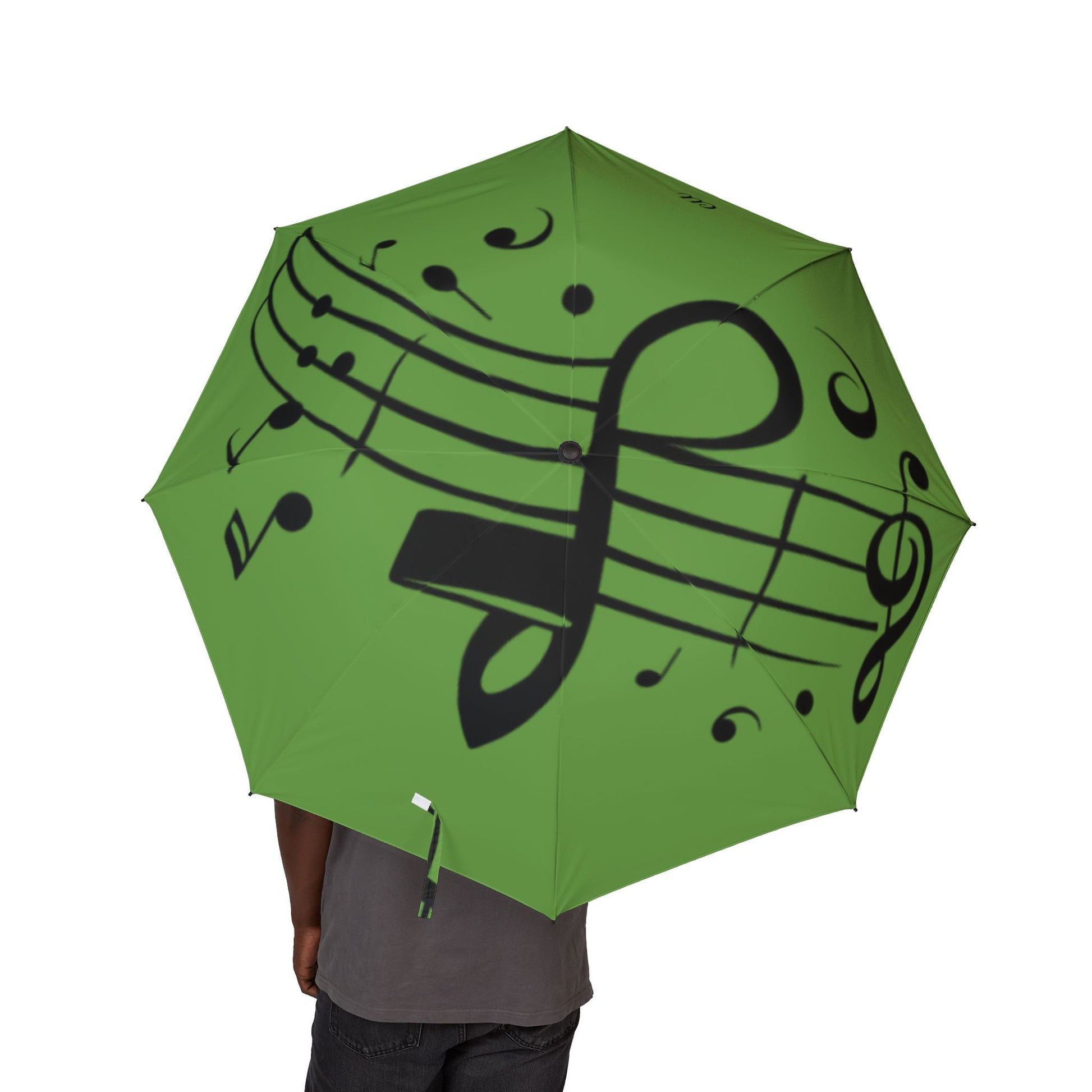 Musical Notes Umbrella - Foldable, Compact, Wind-Resistant Design, Perfect for Music Lovers, Ideal for Gifting on Birthdays, [...]