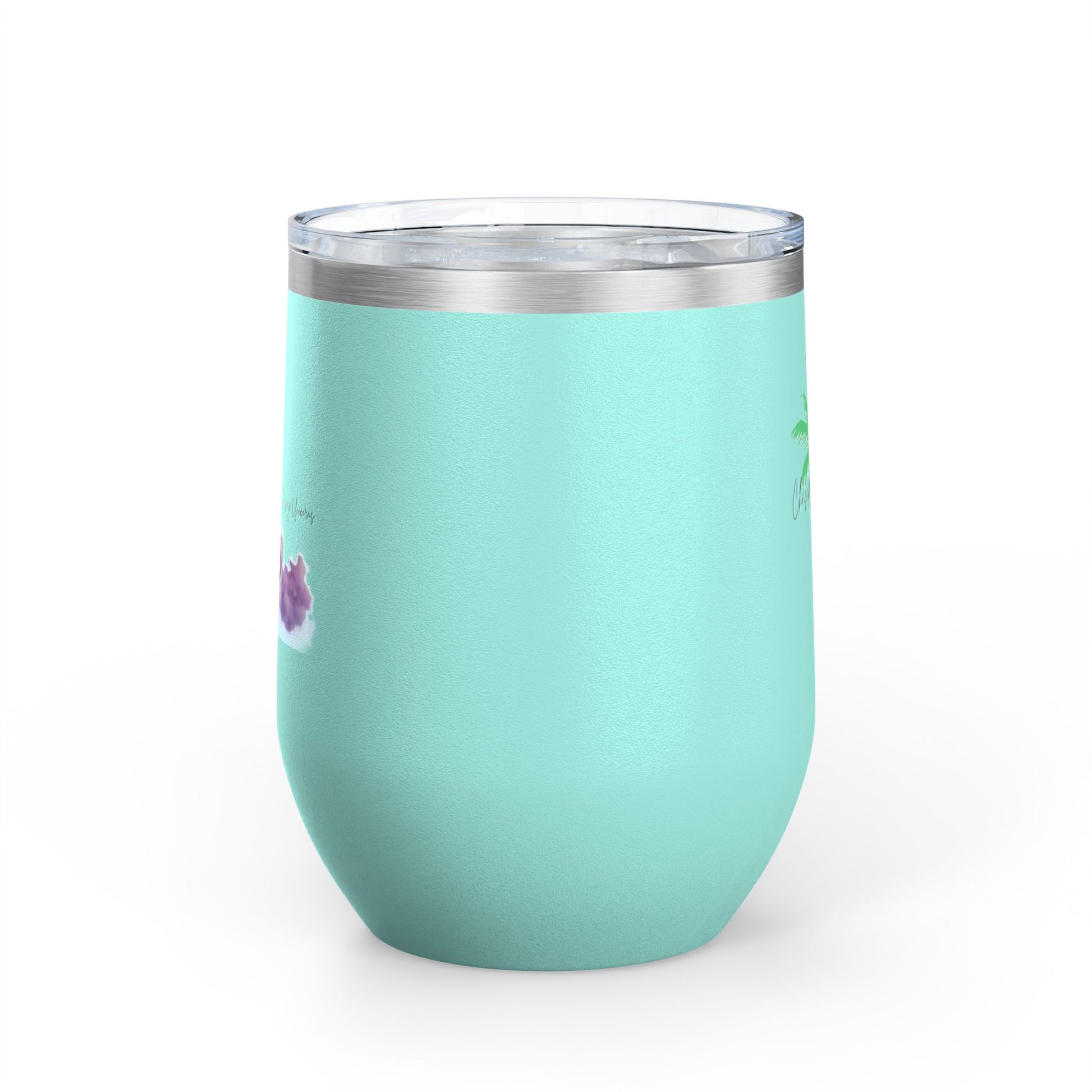 Charming Unicorn Wine Tumbler | Cute Gift for Wine Lovers, Birthday, Bachelorette, Unicorn Theme, 12oz Insulated Drinkware