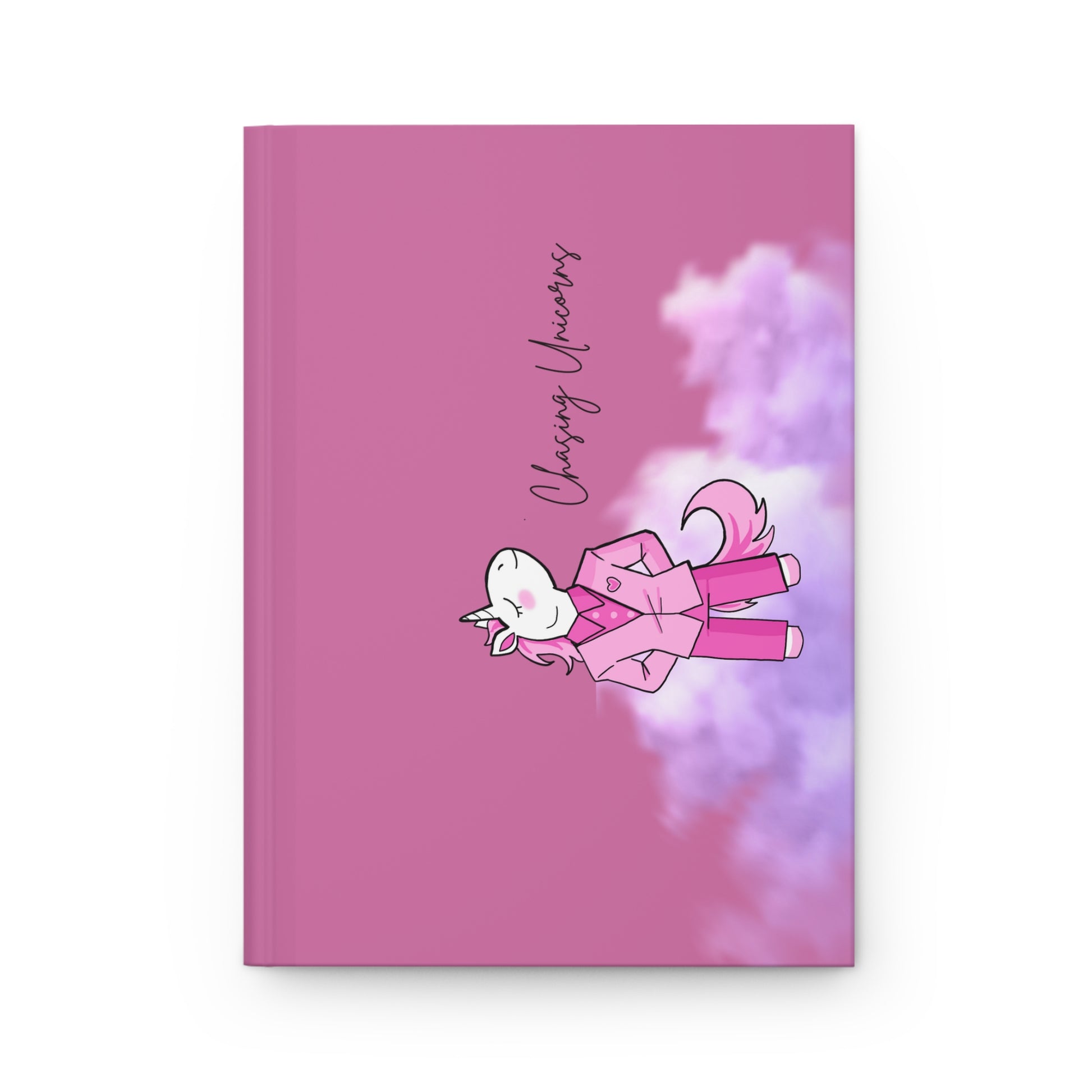 Whimsical Hardcover Journal, Cute Unicorn & Palm Tree Design, Perfect Gift for Teens, Journaling, Planning, and Note-taking