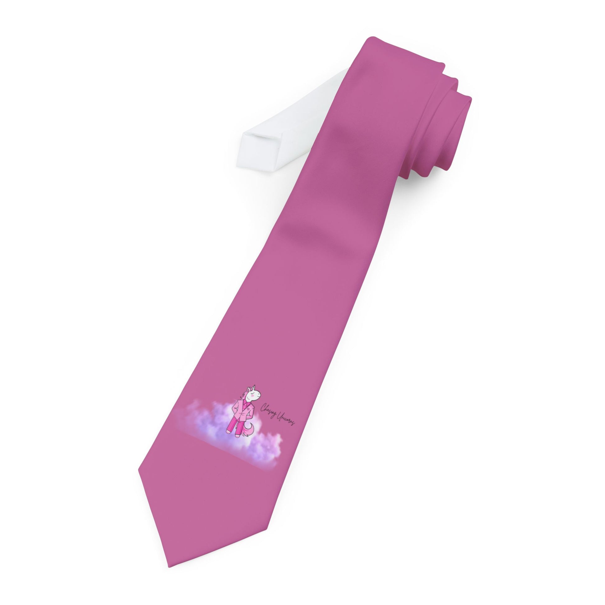 Pink Necktie with Design, Formal Wear, Gift for Him, Wedding Accessory, Business Attire, Stylish Tie for Special Occasions