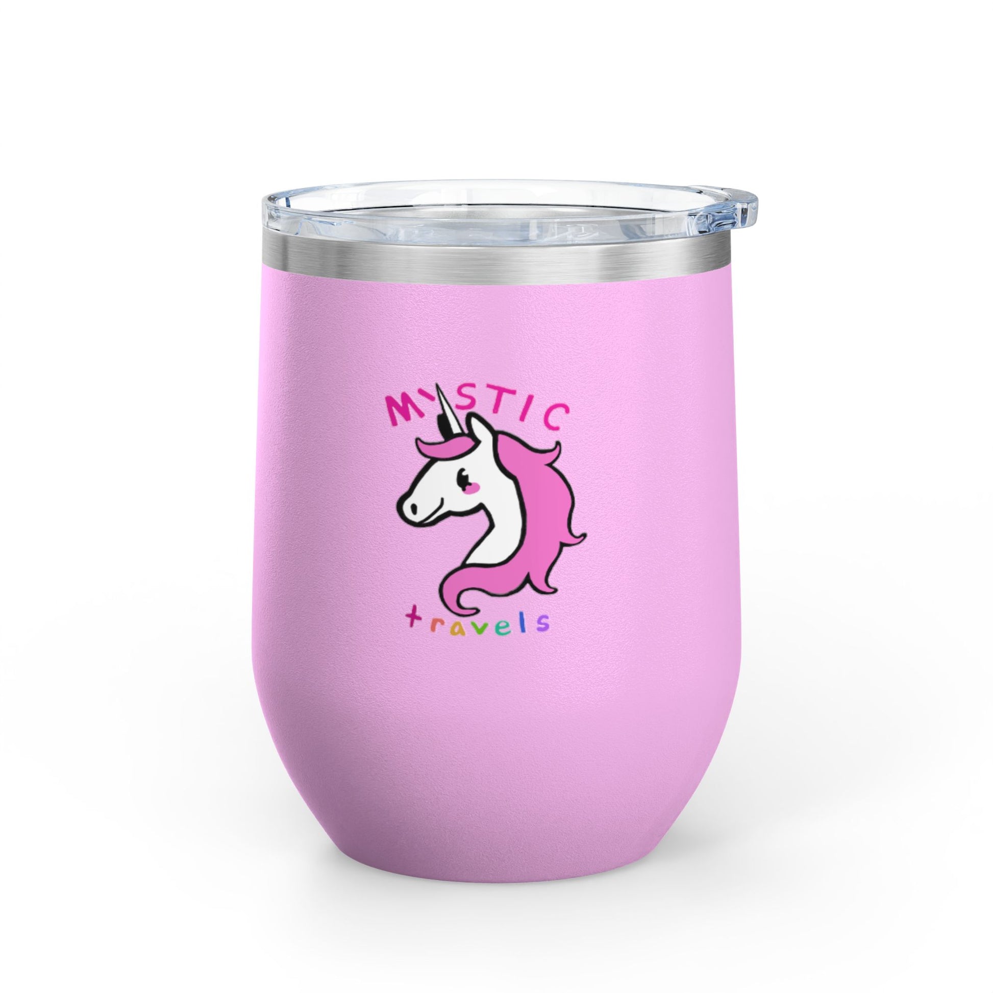 Mystic Unicorn Wine Tumbler, Magical Drinkware for Celebration, Cute Gift for Wine Lovers, Adventure Companion, Unique Party Favor