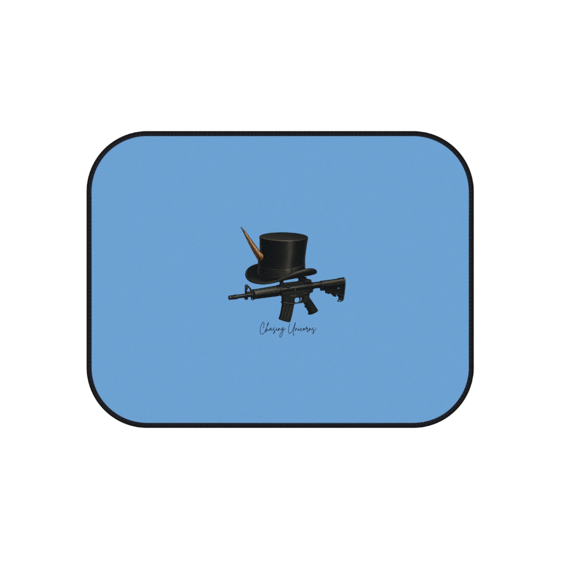 Stylish Car Mats Set for Gun Enthusiasts, Custom Floor Mats, Unique Auto Accessories, Gifts for Him, Car Decor