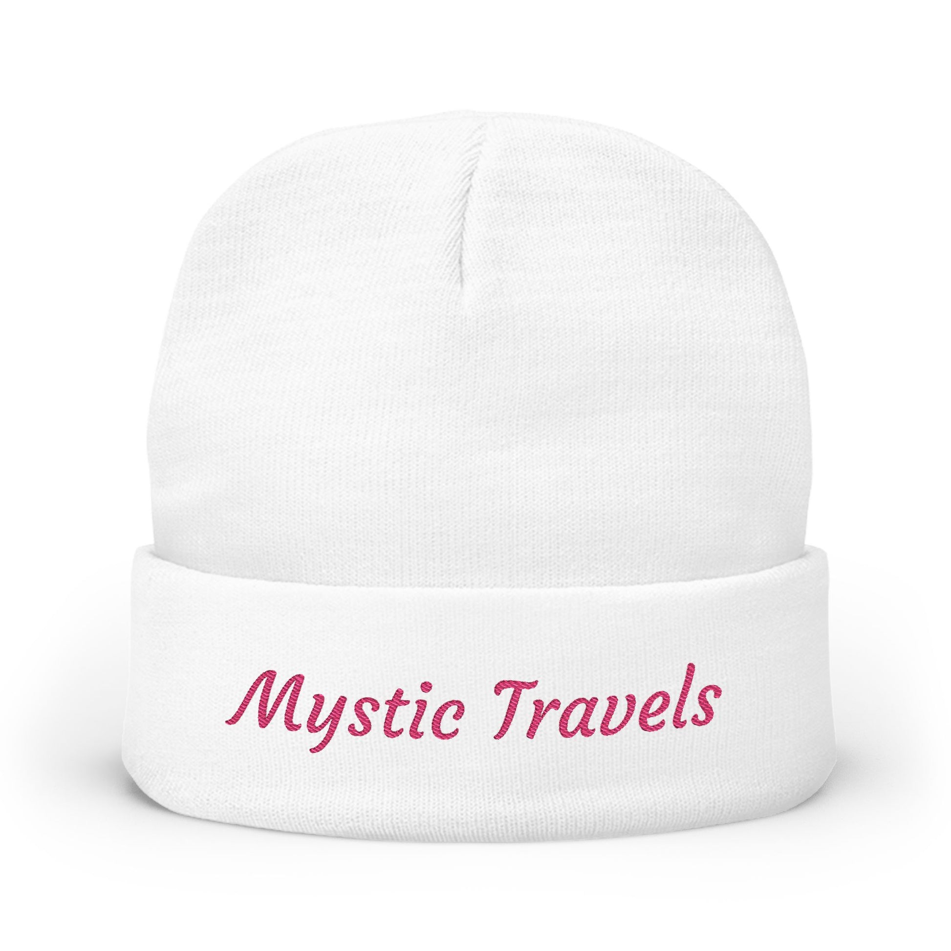 Mystic Unicorn Knit Beanie, Cozy Winter Hat, Embroidered Accessories, Cute Gift for Unicorn Lovers, Adjustable Warm Beanie