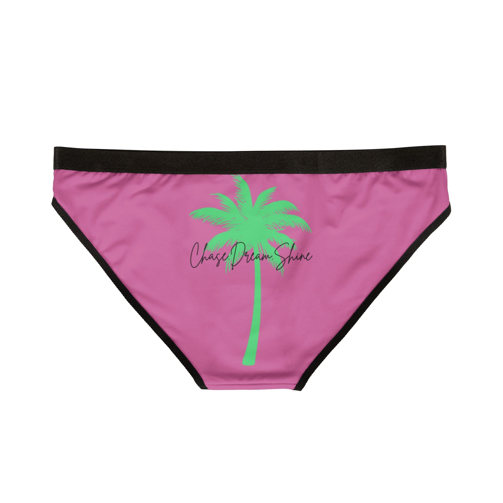 Women's Underwear with Fun Designs - Pink Unicorn and Palm Tree, Comfortable and Playful, Ideal for Gift-Giving, Everyday Wear