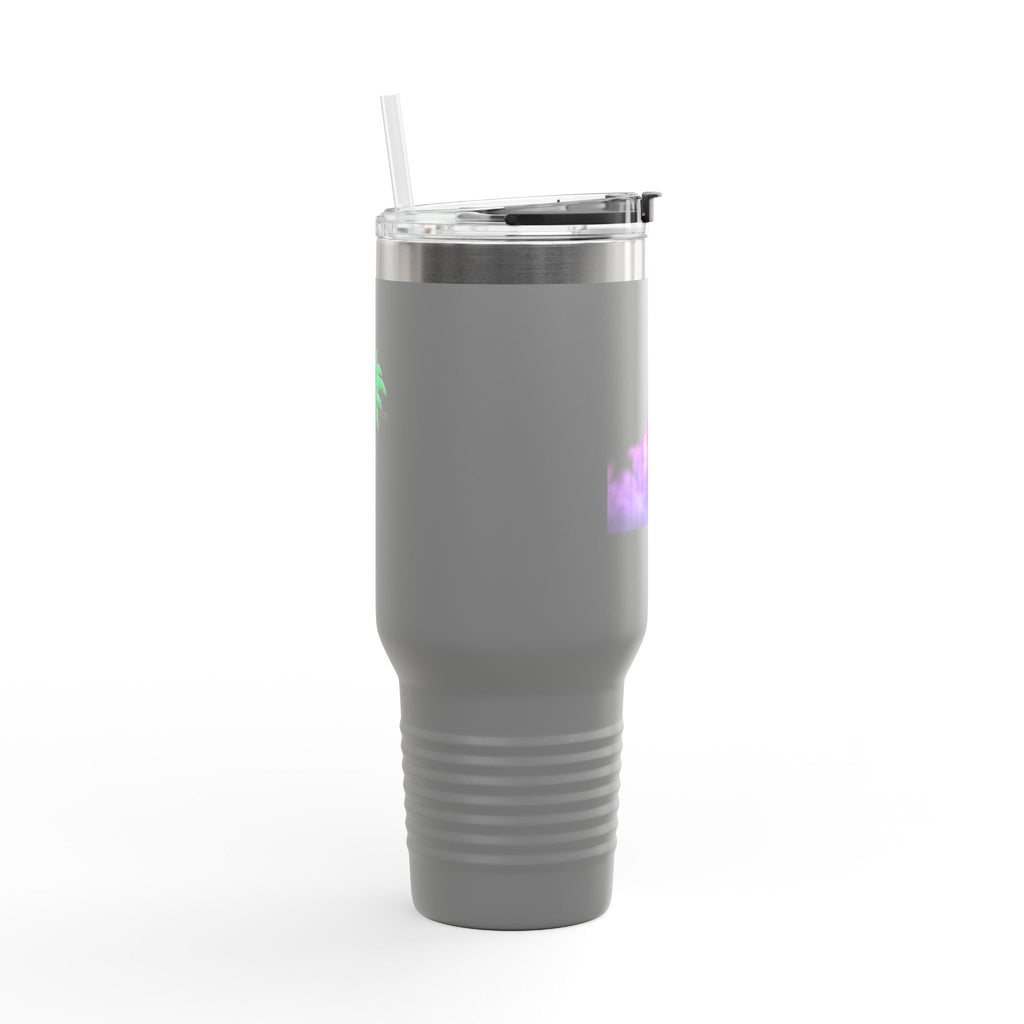 Charming Insulated Travel Mug, 40oz – Perfect for Coffee Lovers, Road Trips, Travel, Gift for Friends, Stylish Drinkware