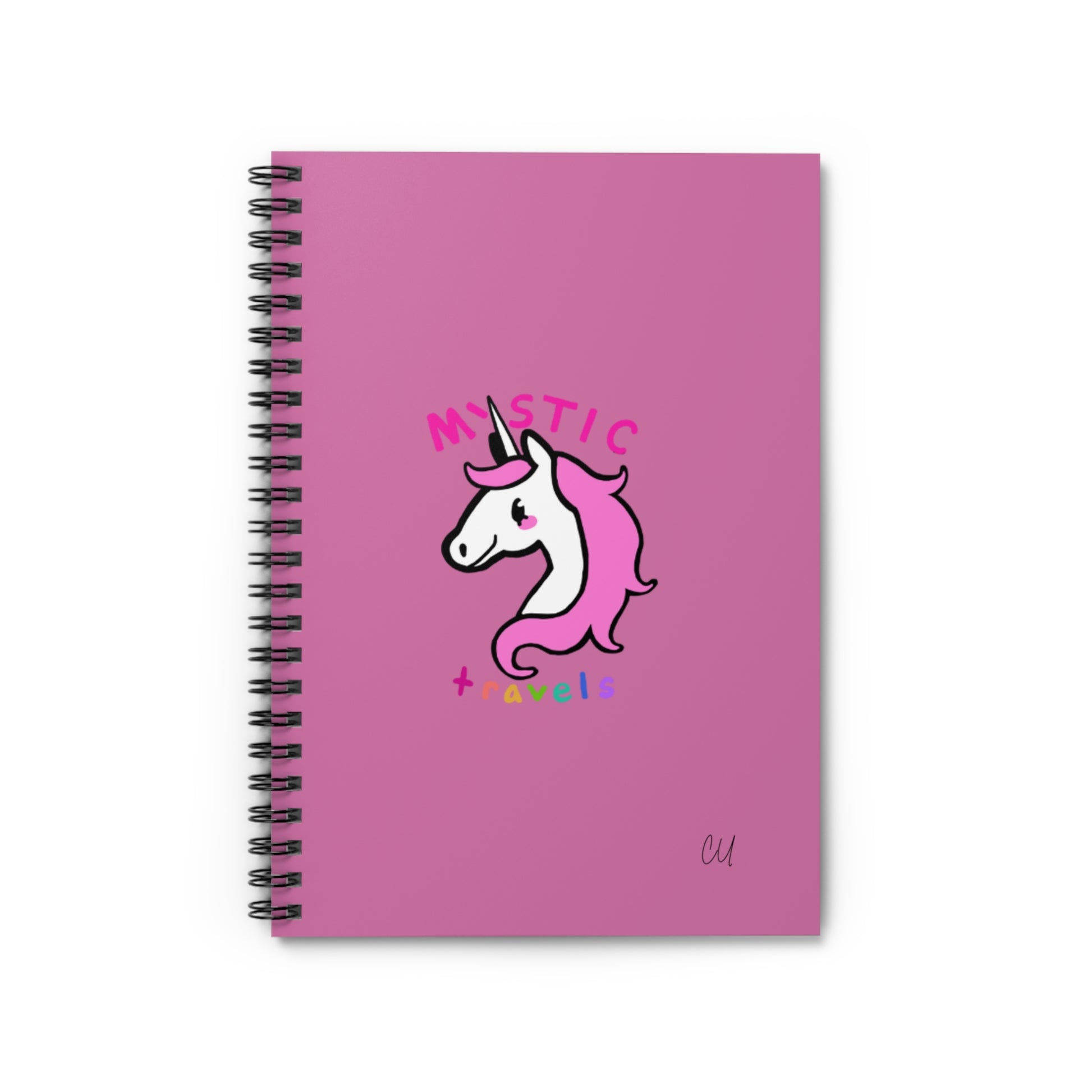 Mystical Unicorn Spiral Notebook - Ruled Line, Cute Journal for Kids, Inspirational Diary, Unicorn Lover Gift, Magical Writing Pad
