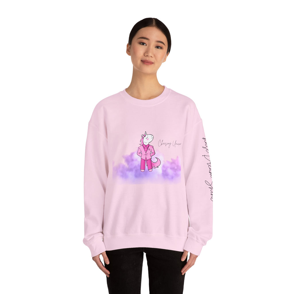 Whimsical Crewneck Sweatshirt, Cute Animal Art Sweatshirt, Cozy Pullover, Gift for Her, Tropical Vibes Casual Wear