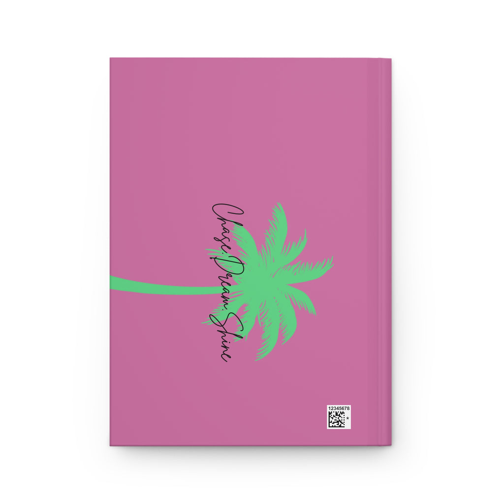 Whimsical Hardcover Journal, Cute Unicorn & Palm Tree Design, Perfect Gift for Teens, Journaling, Planning, and Note-taking