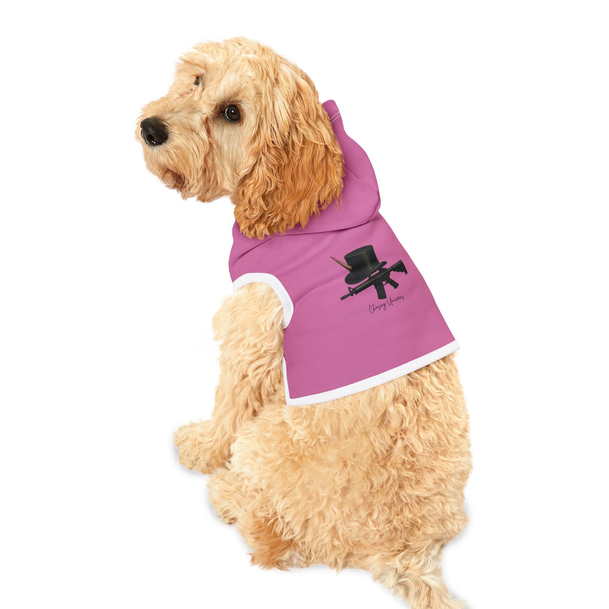 Stylish Pet Hoodie with Fun Design, Dog Outfit for Winter, Cute Pet Apparel, Holiday Gift for Pets, Funny Animal Hoodie