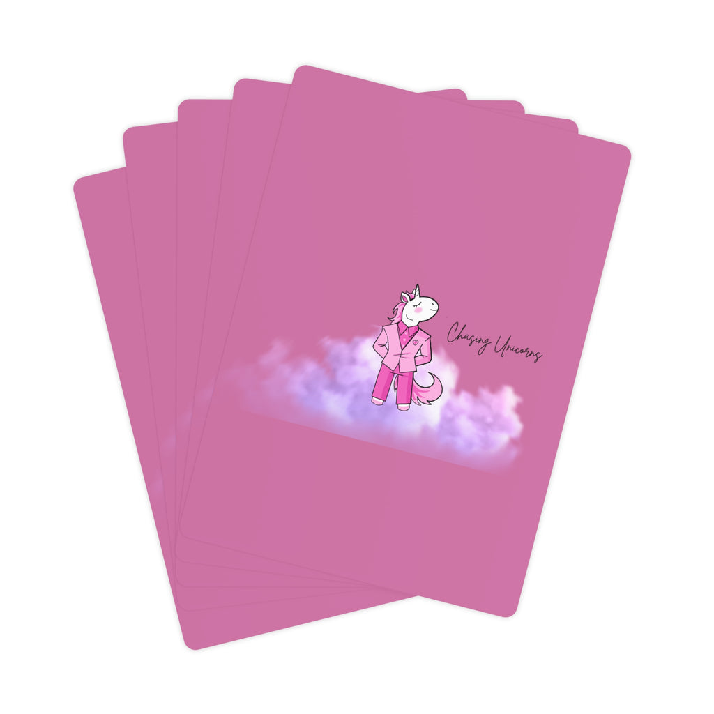 Unicorn Poker Cards, Novelty Playing Cards, Gamer Gift, Fun Party Supplies, Whimsical Card Game, Unique Poker Deck
