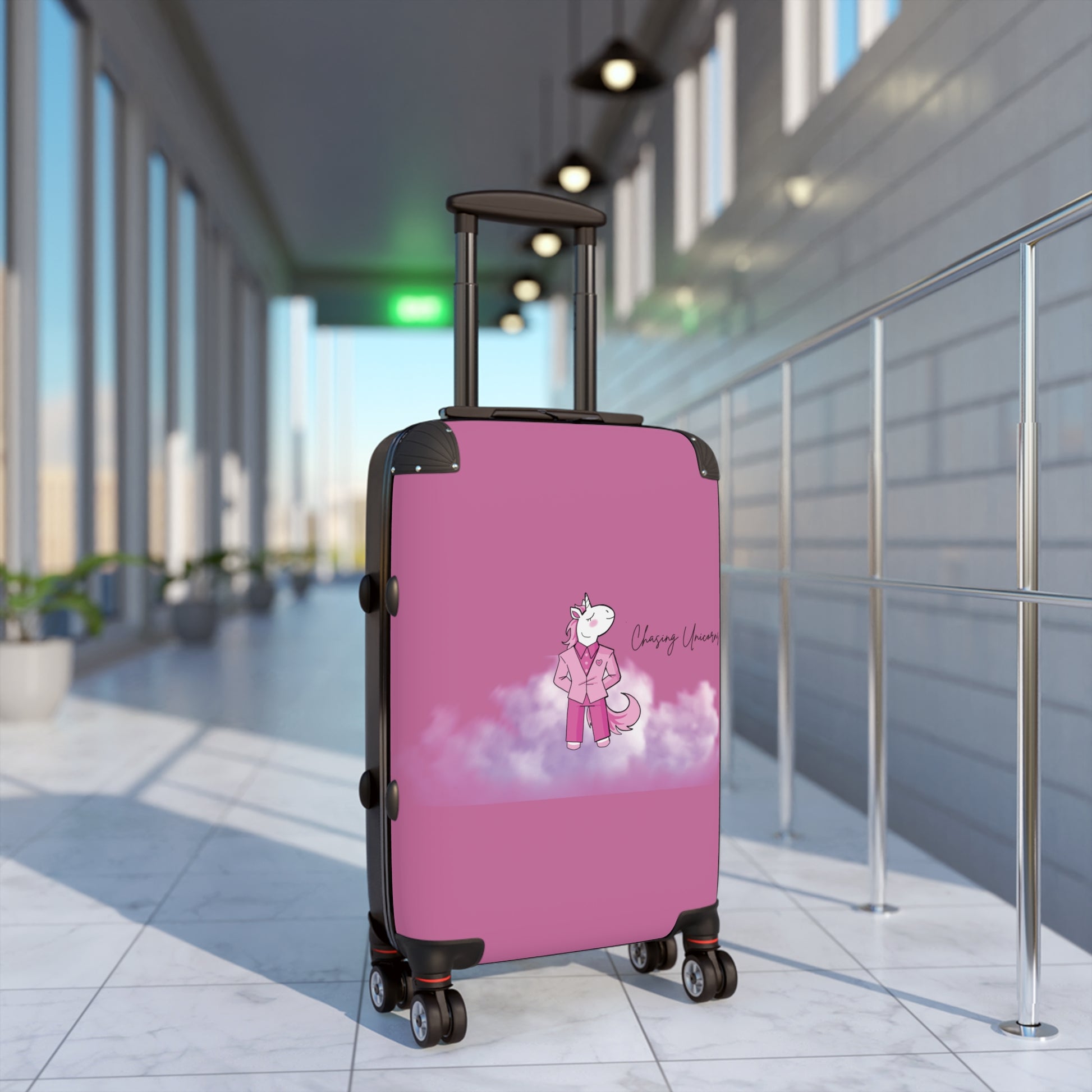 Whimsical Unicorn Suitcase - Travel Luggage, Fun Kids' Suitcase, Kids' Travel Gear, Unicorn Gifts, Cute Baggage