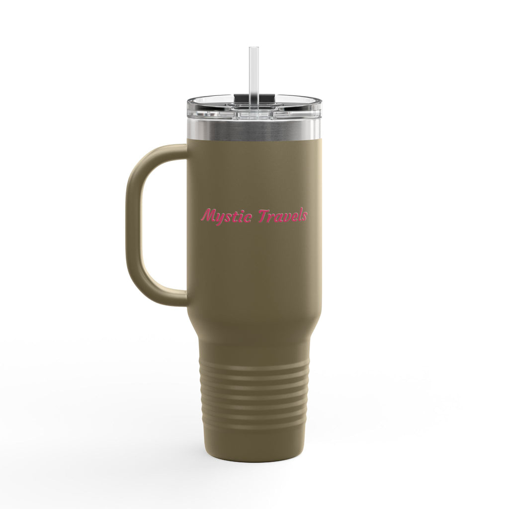 Whimsical Unicorn Insulated Travel Mug | 40oz Tumbler for Adventurers, Perfect Gift for Travelers, Unique Unicorn Mug, Cute Drinkware