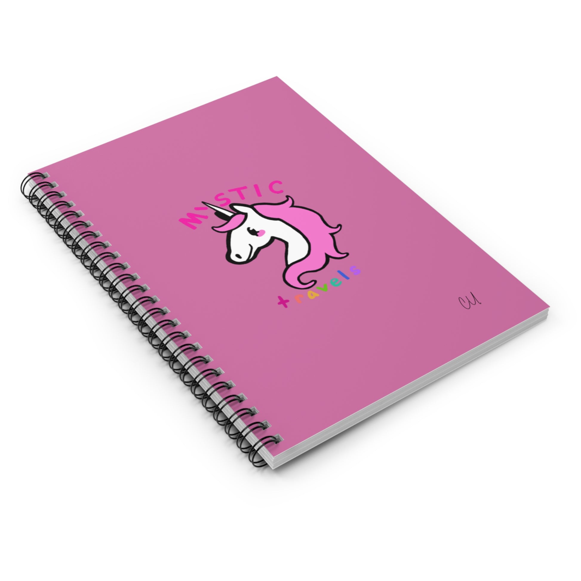 Mystical Unicorn Spiral Notebook - Ruled Line, Cute Journal for Kids, Inspirational Diary, Unicorn Lover Gift, Magical Writing Pad