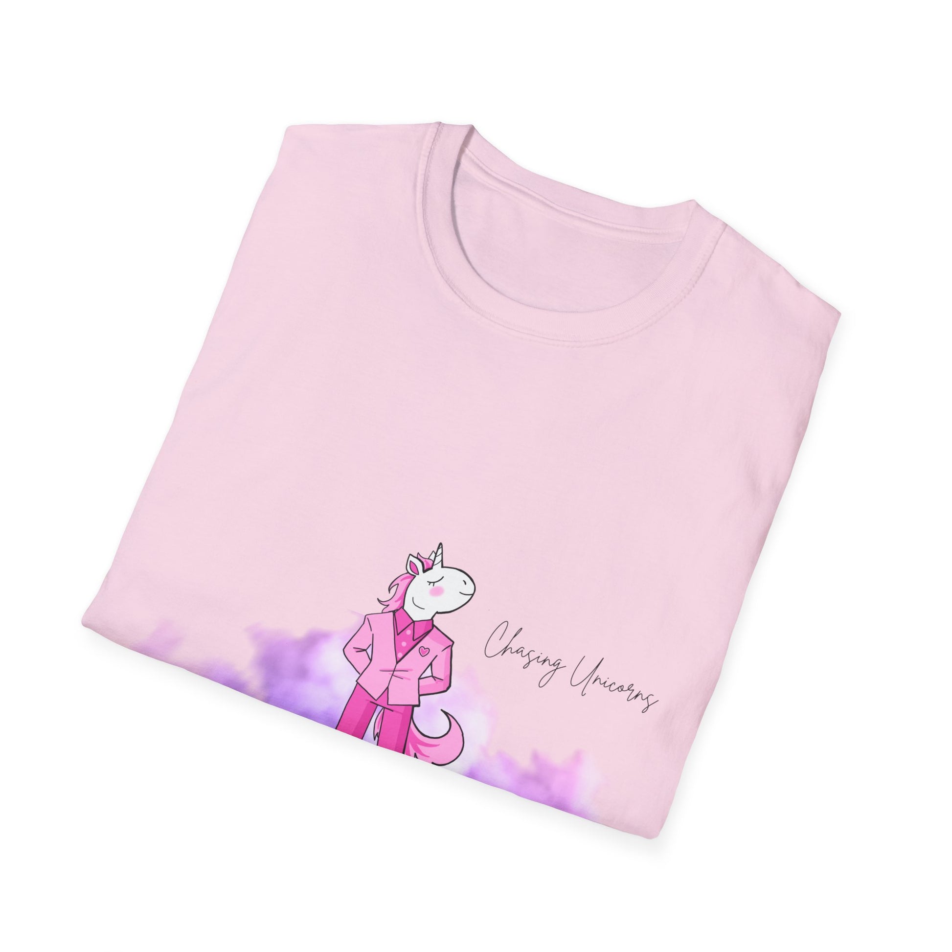 Unisex Softstyle T-Shirt with Playful Unicorn and Palm Tree Design, Casual Wear, Gift for Unicorn Lovers, Birthday Tee, Summer Vibes, [...]
