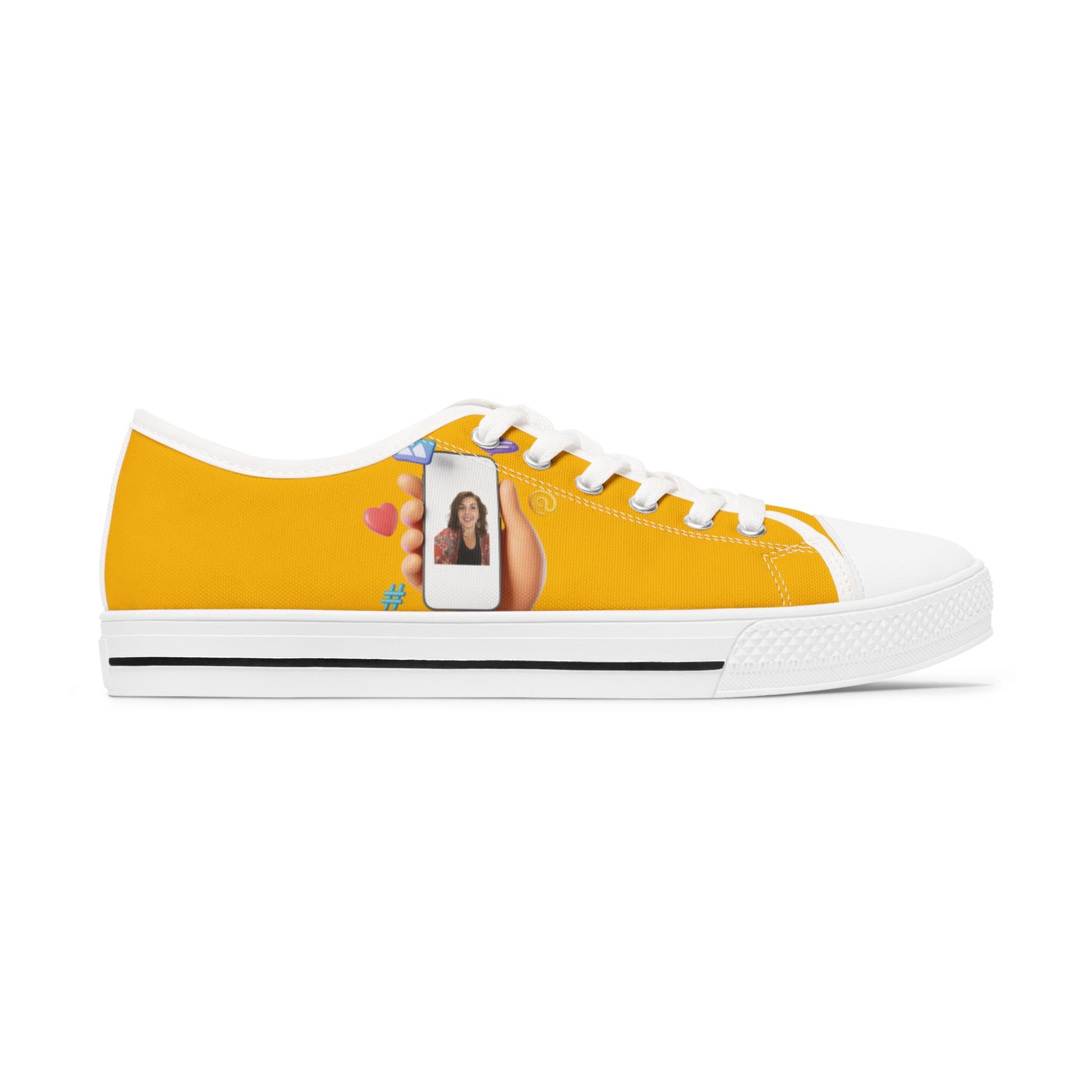Vibrant Women's Low Top Sneakers, Customizable Casual Shoes, Perfect for Everyday Wear, Unique Gifts for Her, Stylish Sneakers, Ideal [...]