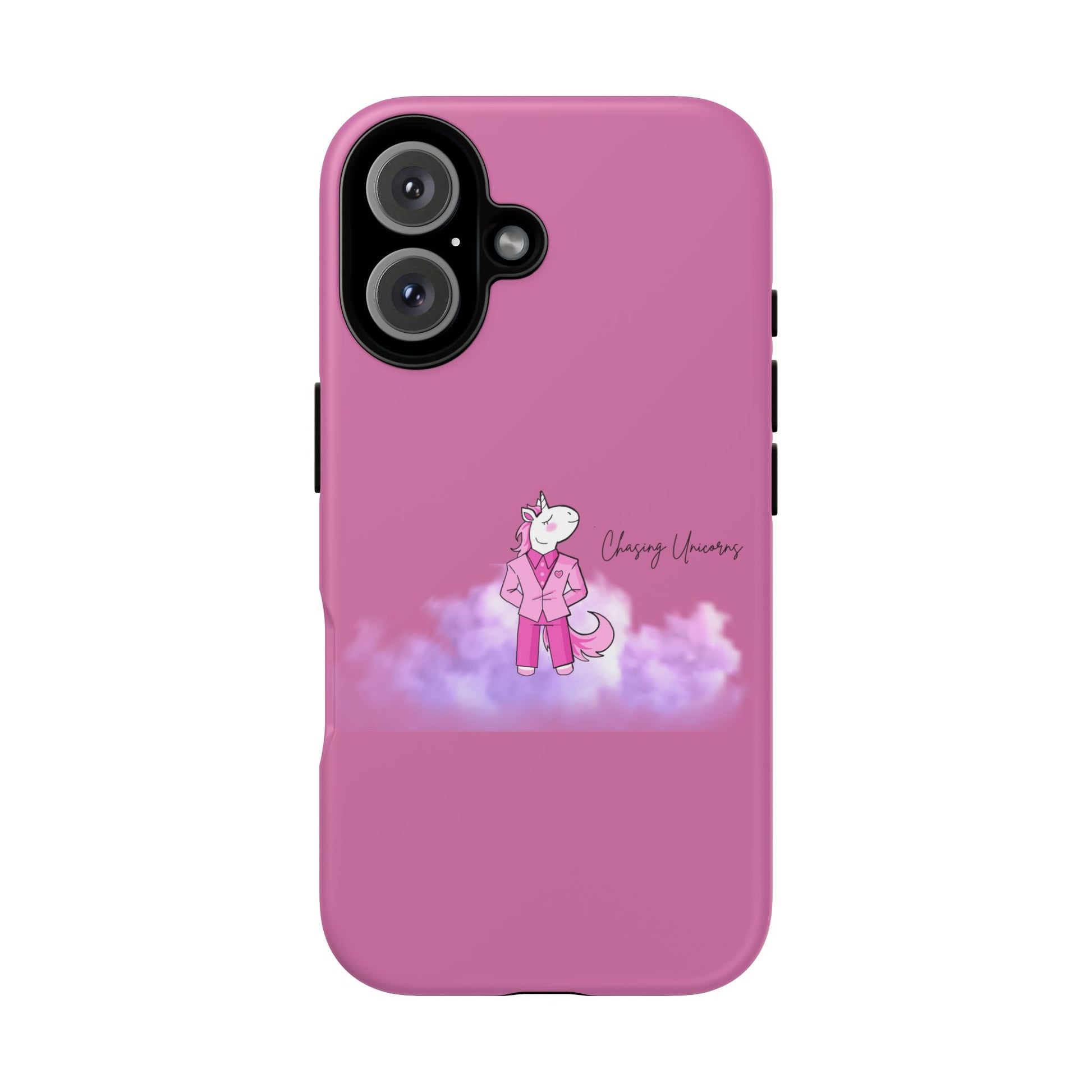 Pink Unicorn Phone Case, Cute Unicorn Cell Phone Cover, Kawaii Style Gift, Girls' Phone Accessories, Tough Cases for Protection